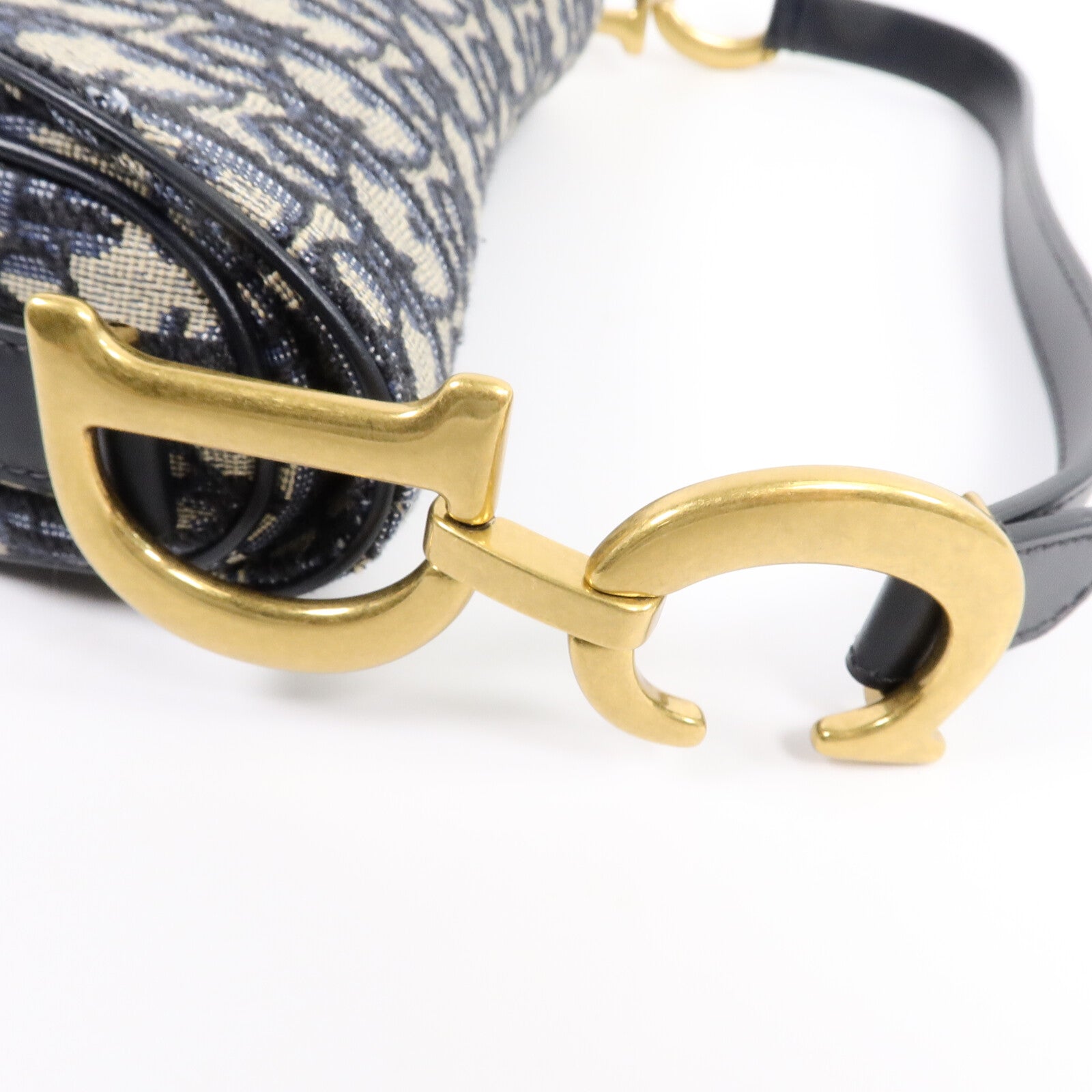 Dior 帆布Saddle Medium肩背袋