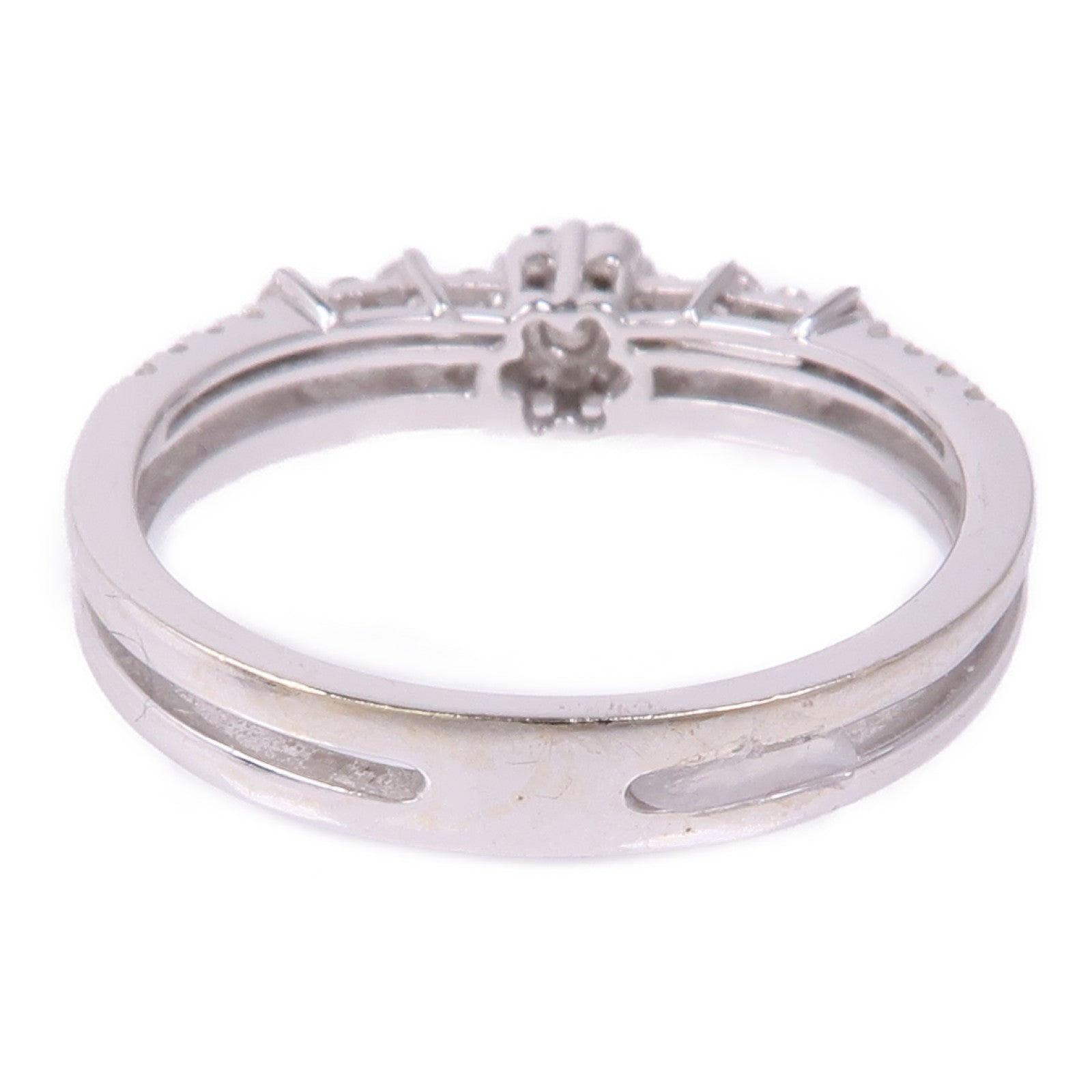 JEWELRY 【激減優惠】18K白金Diamond Ring鑽石戒指US#6.75