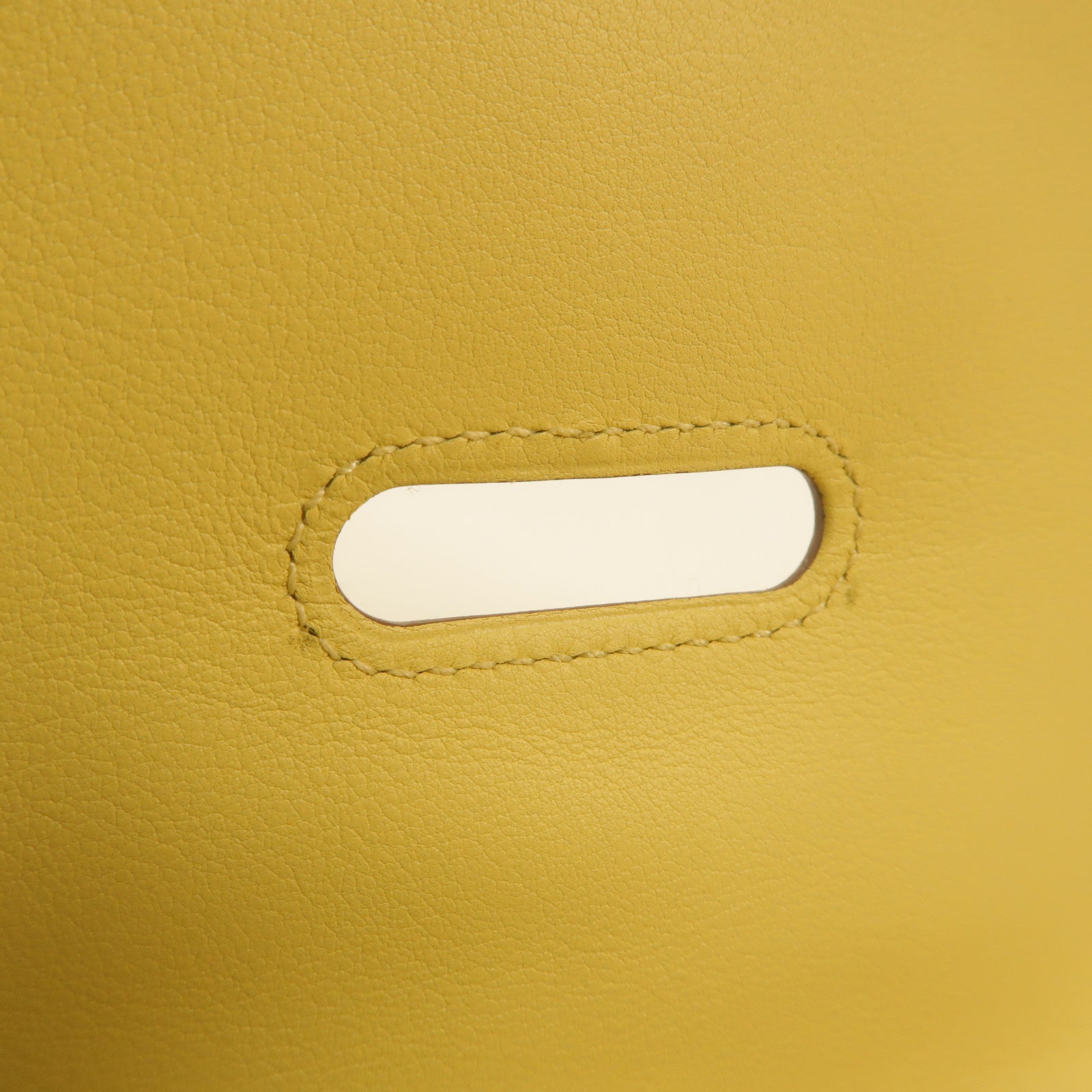 HERMES Swift皮革Mini Convoyeur金扣肩背袋Lime