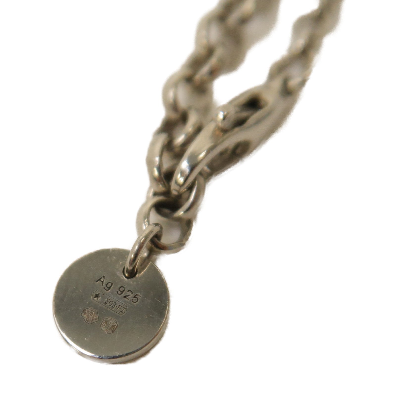 GUCCI 925純銀Blind For Love Necklace項鍊