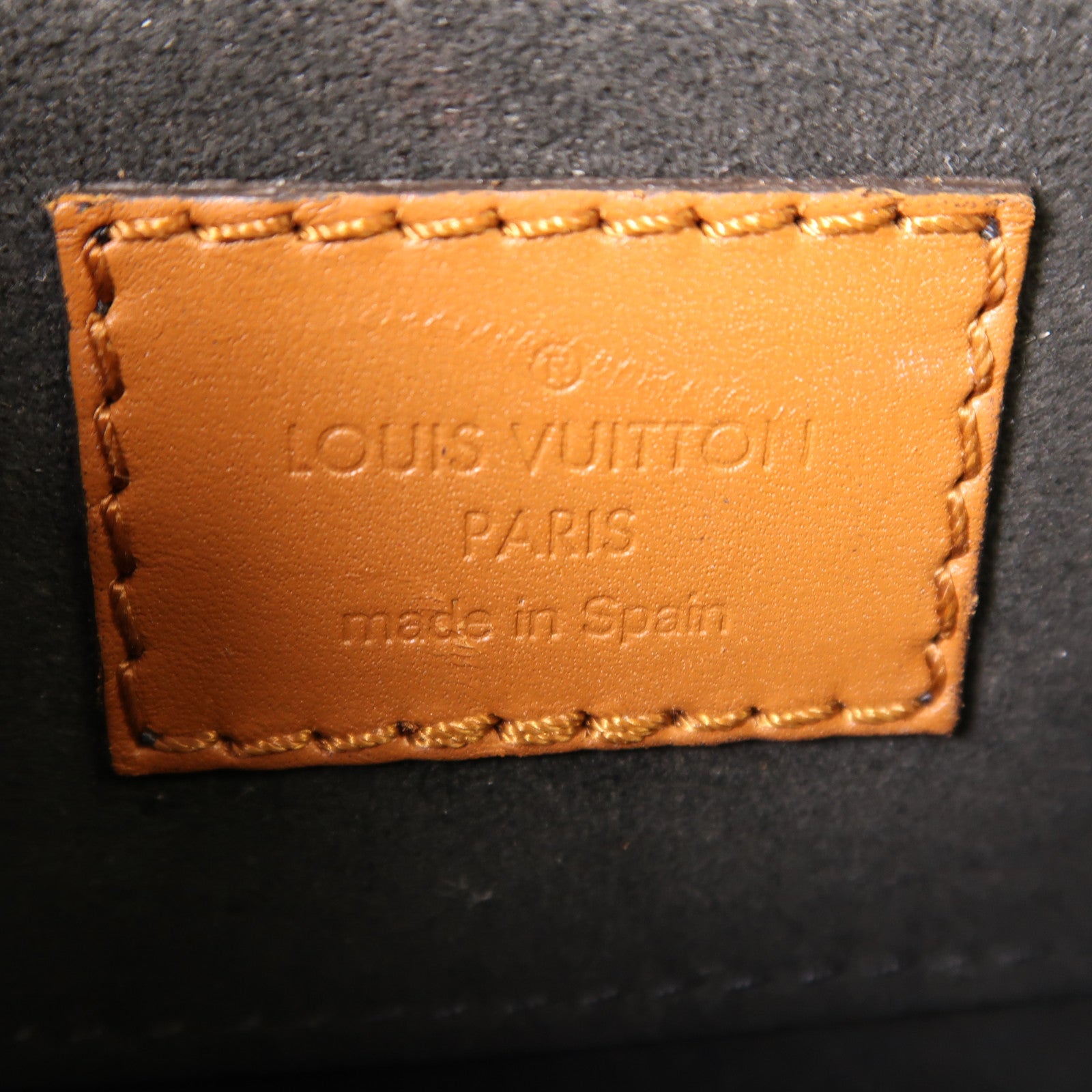 LOUIS VUITTON 【激減優惠】Monogram/Monogram Reverse Mini Dauphine金扣肩背袋棕色