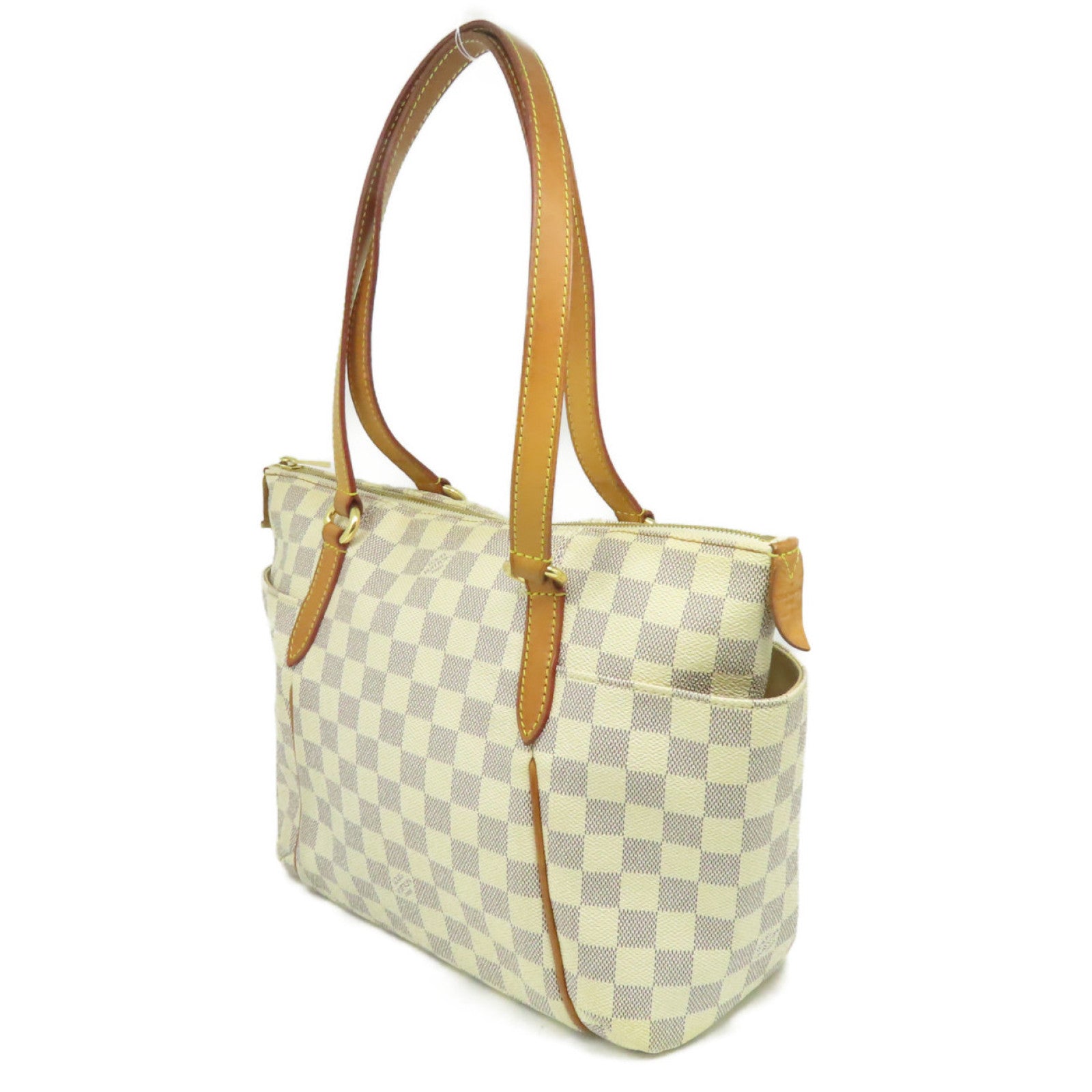 LOUIS VUITTON **【激減優惠】Damier Totally PM Shoulder Bag肩背袋米白色