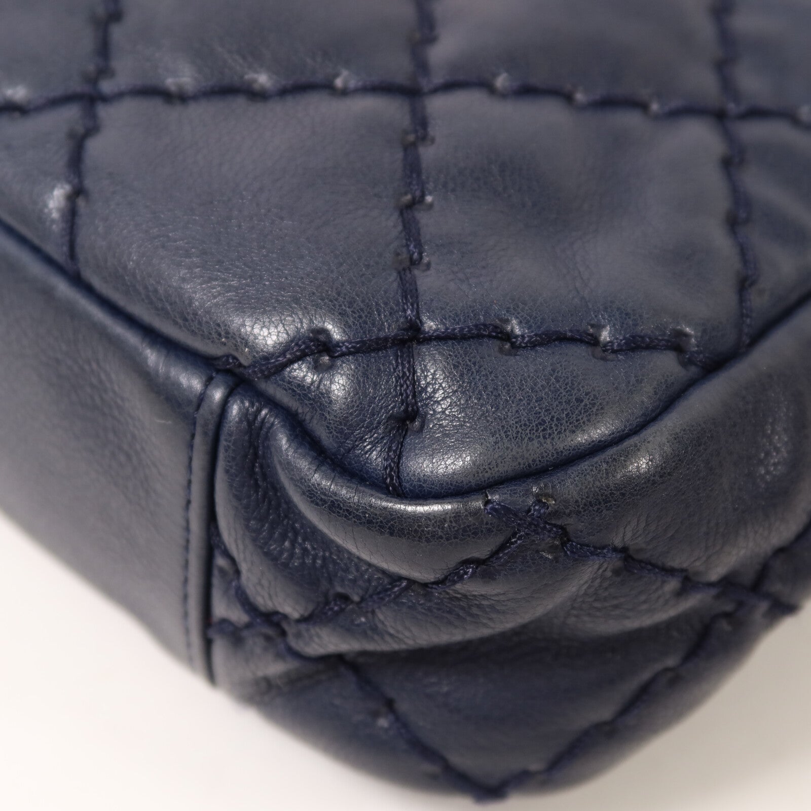 CHANEL 牛皮皮革Classic Flap鏈帶手挽肩背兩用袋
