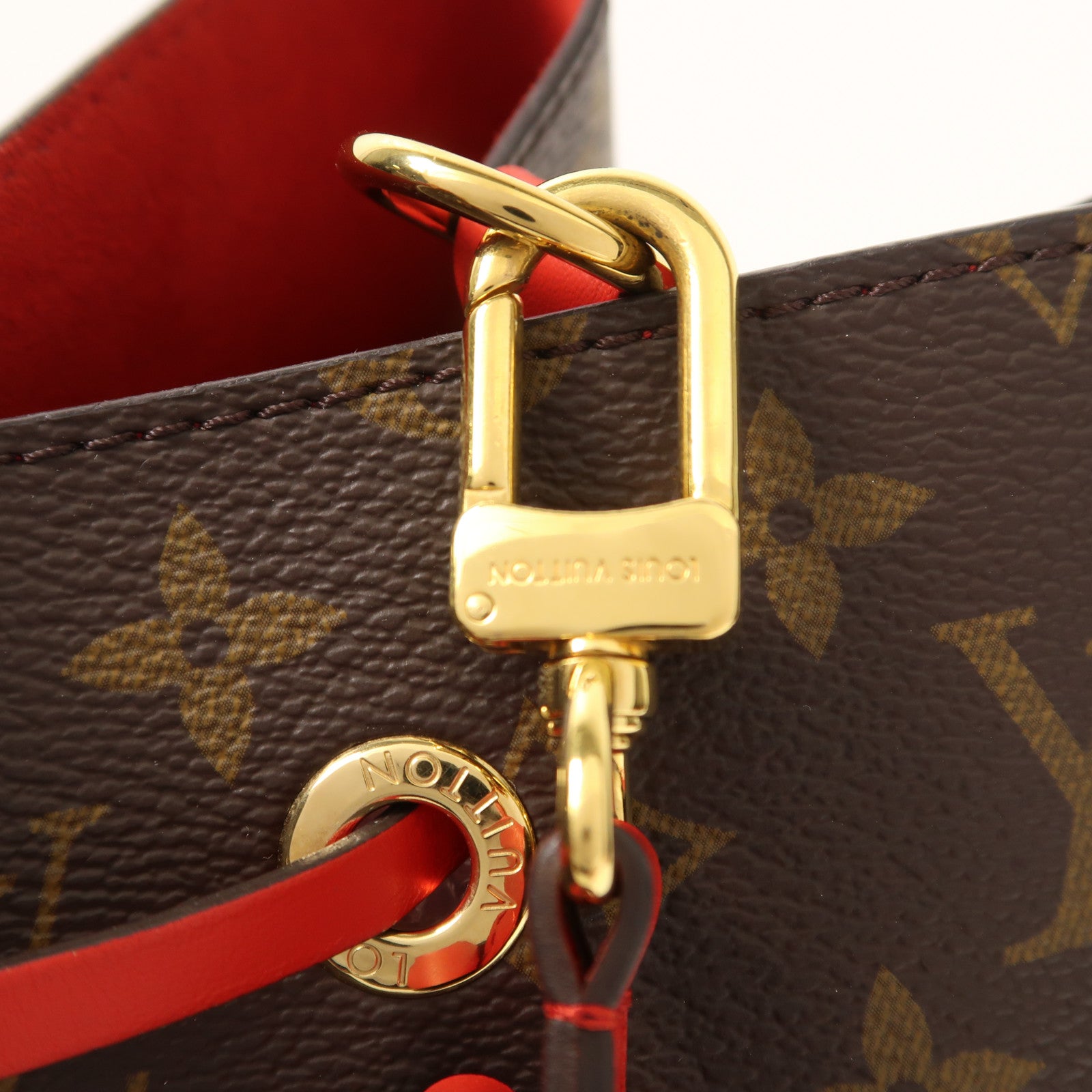 LOUIS VUITTON Monogram Neo Noe Bucket Bag金扣肩背袋