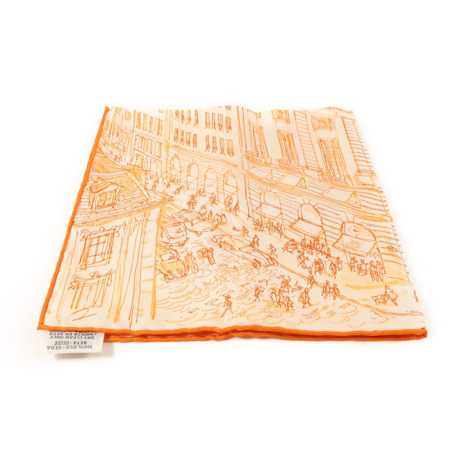 HERMES 絲質Scarf 40x40絲巾