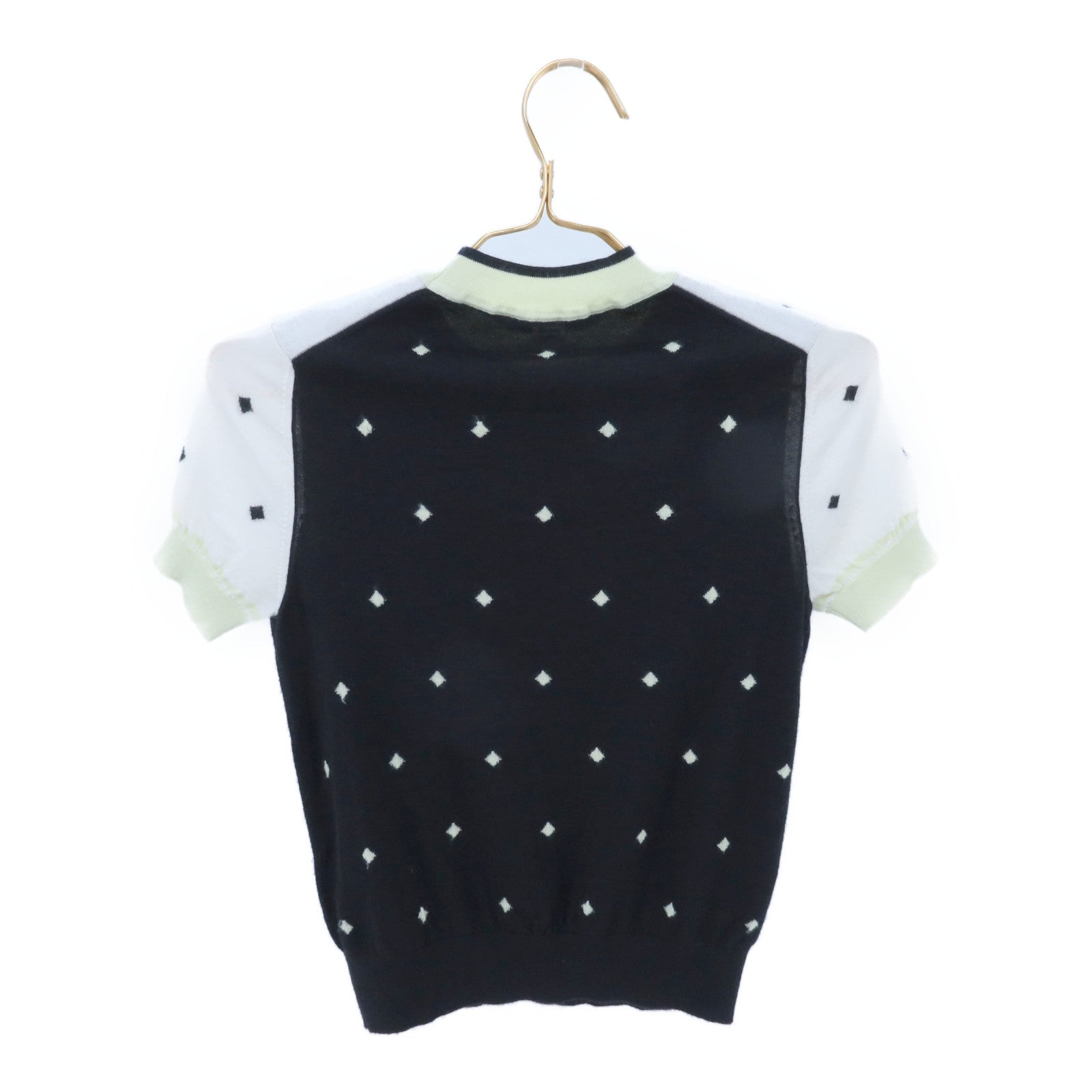 HERMES Harnais De Cour Knit Top針織