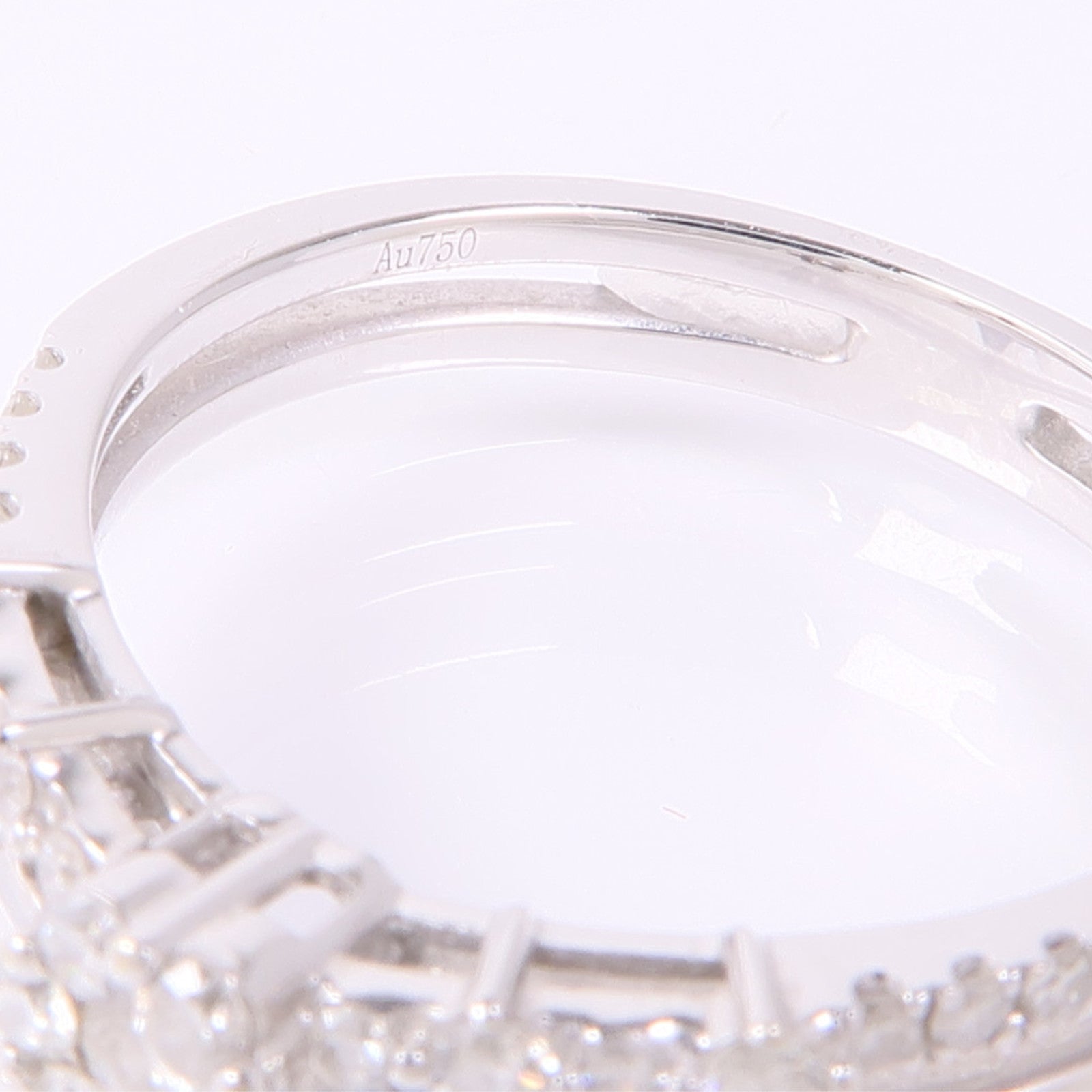 JEWELRY 【激減優惠】18K白金Diamond Ring鑽石戒指US#6.75