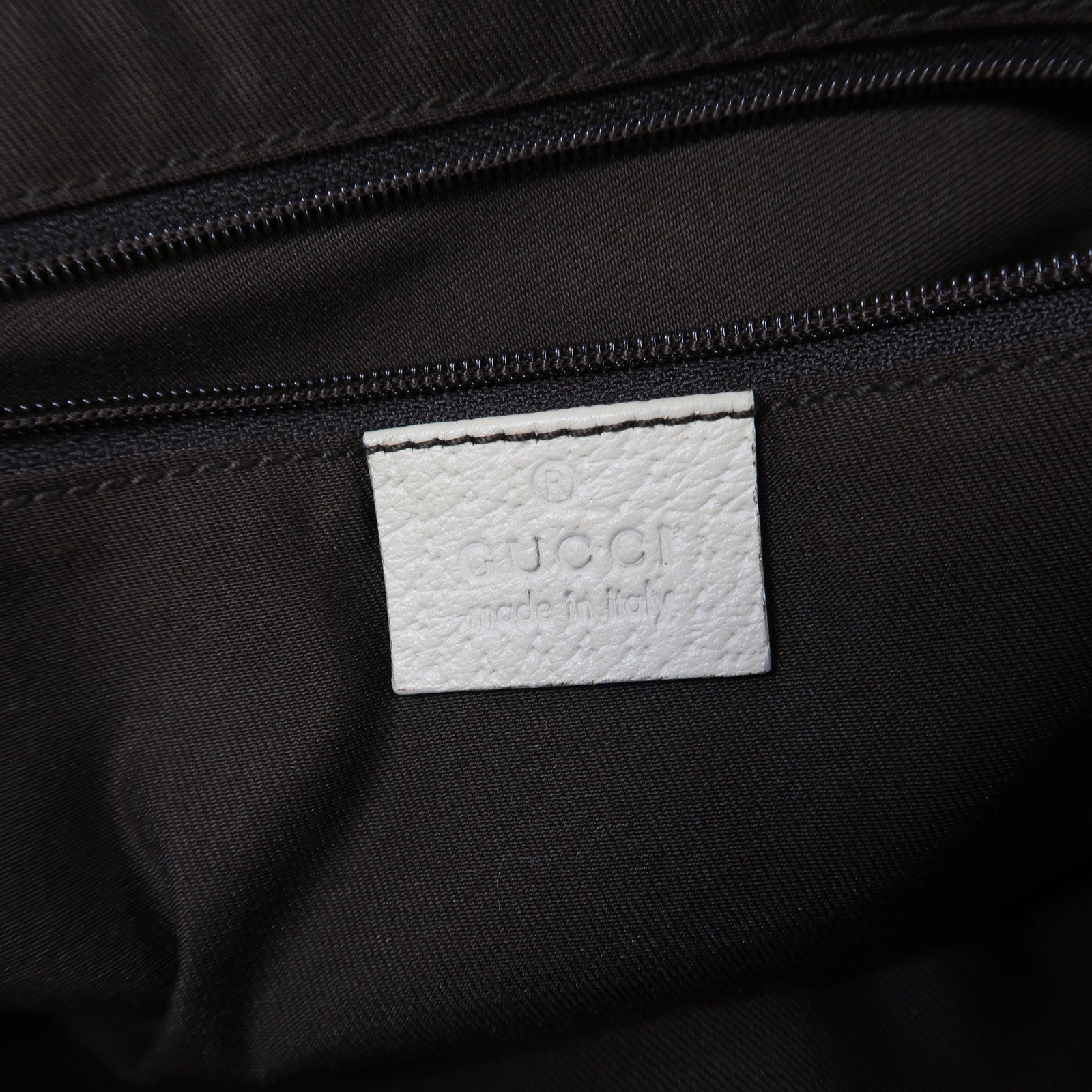 GUCCI 【激減優惠】帆布Tote Bag金扣肩背袋啡色