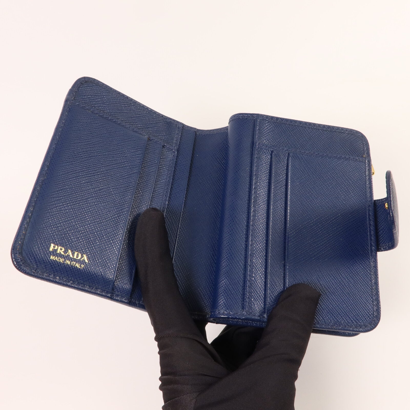 PRADA Saffiano皮革Wallet錢包