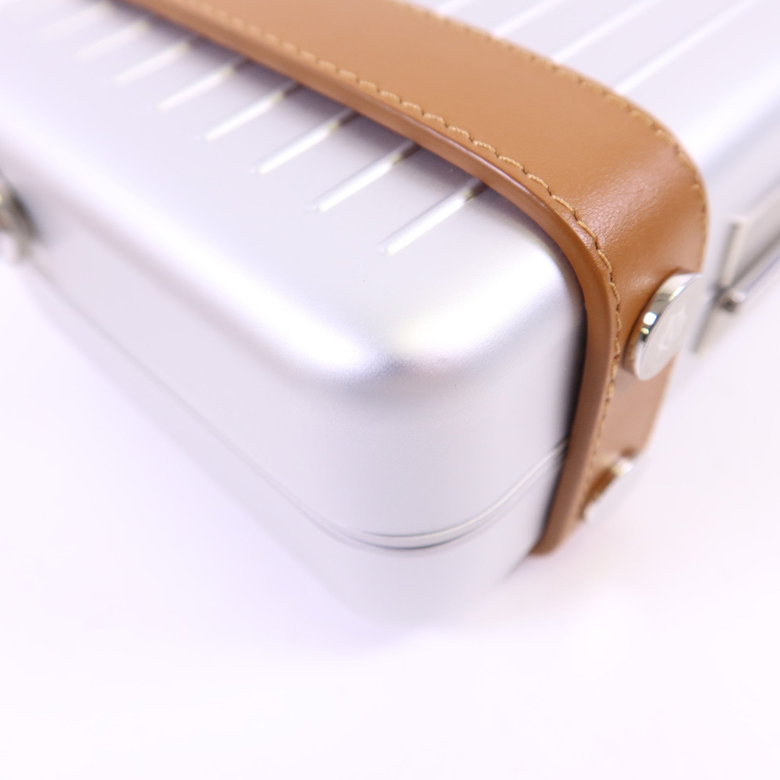 RIMOWA 鋁Personal Shoulder Bag銀扣肩背袋
