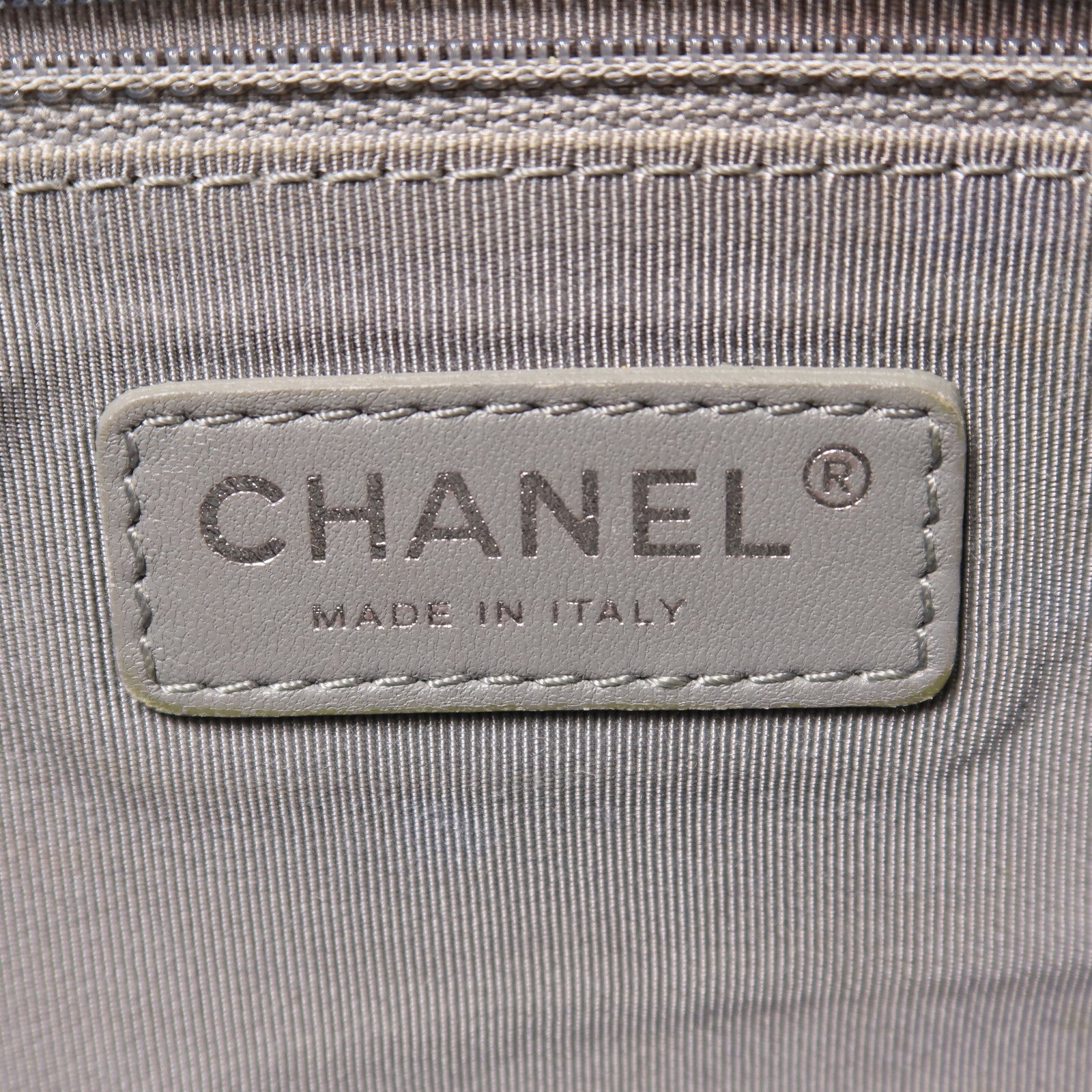 CHANEL 牛皮皮革Classic Flap鏈帶手挽肩背兩用袋