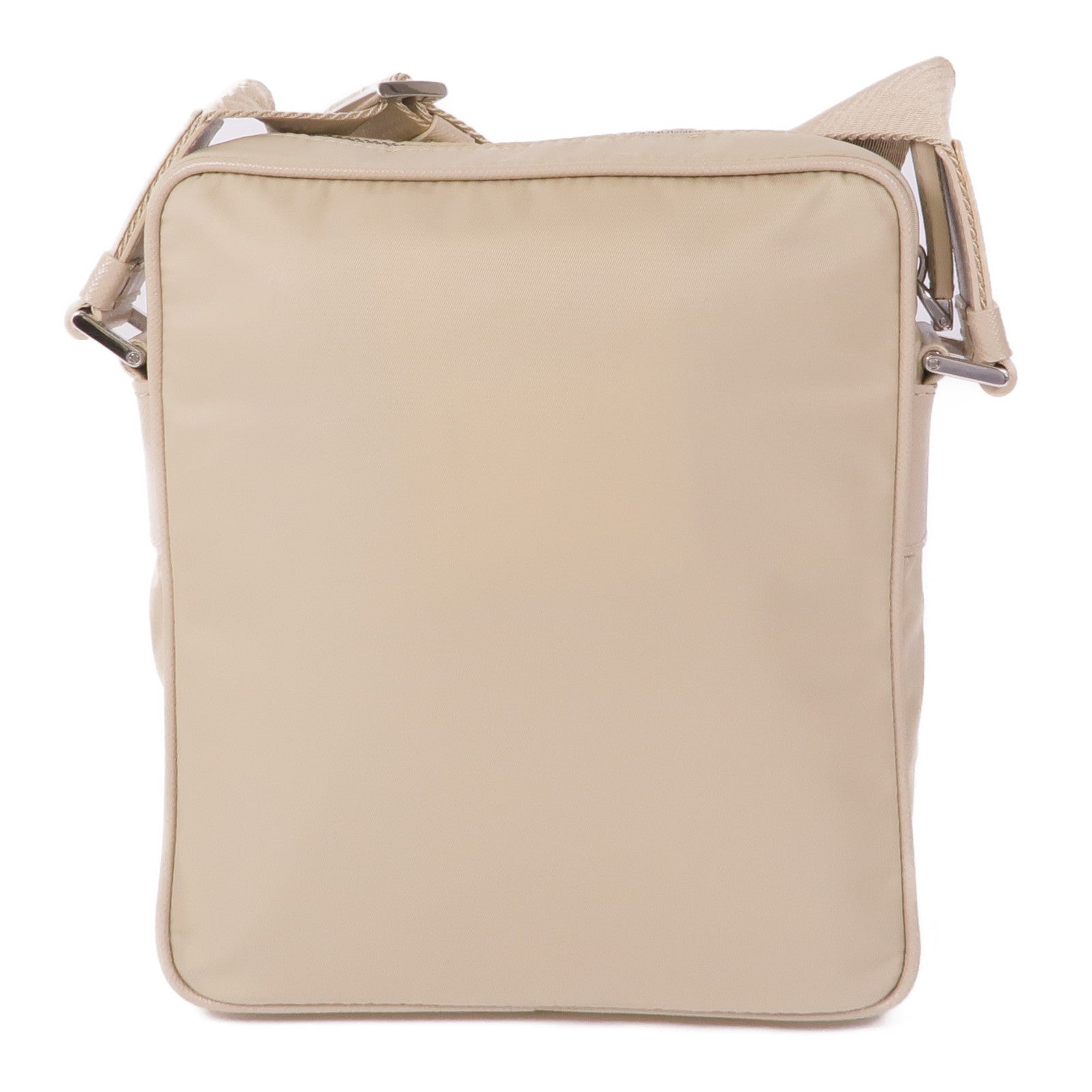 PRADA 尼龍Shoulder Bag銀扣肩背袋