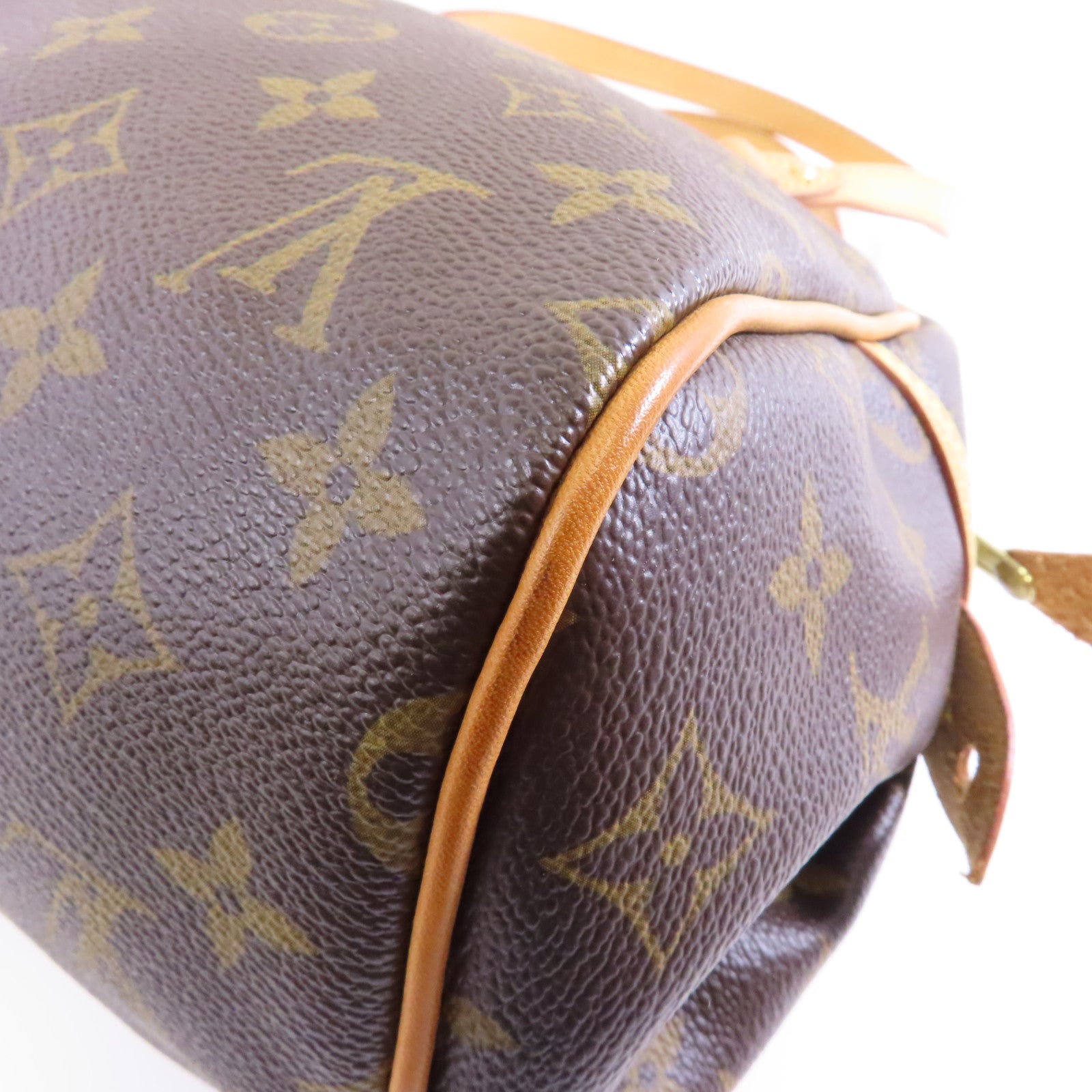 LOUIS VUITTON 【激減優惠】Monogram Montorgueil PM金扣肩背袋棕色