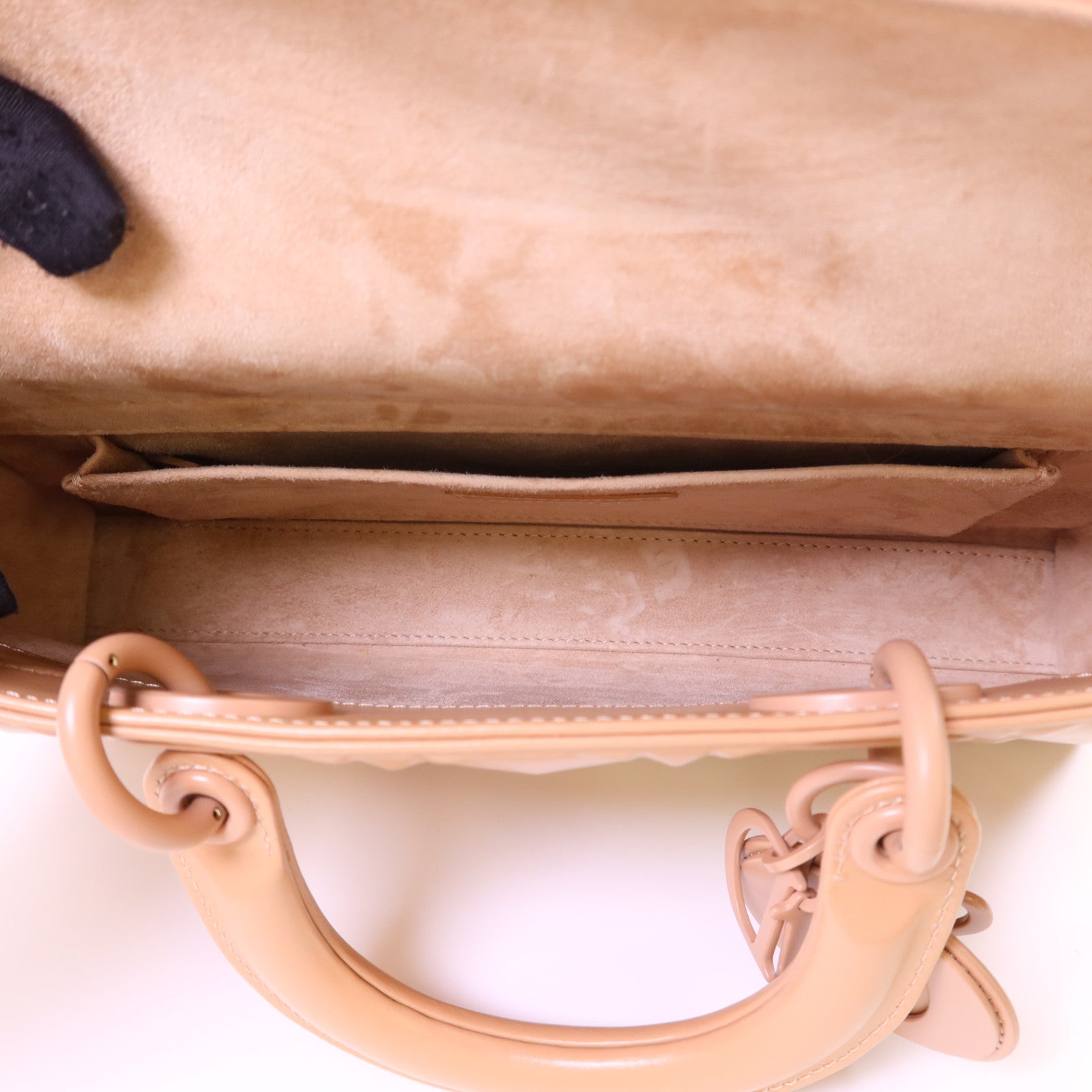 Dior 牛皮皮革Lady D-joy手挽肩背兩用袋