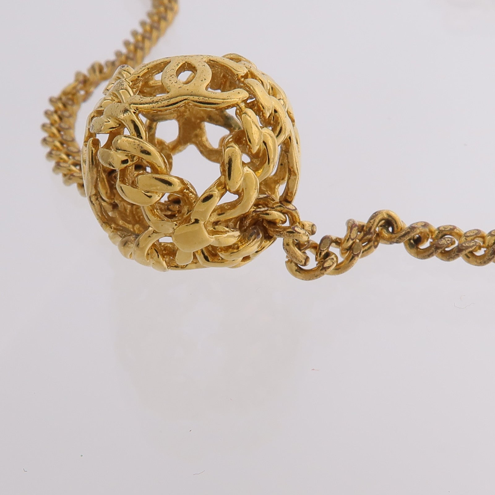 CHANEL 金屬Vintage Gold-Plated Necklace項鍊