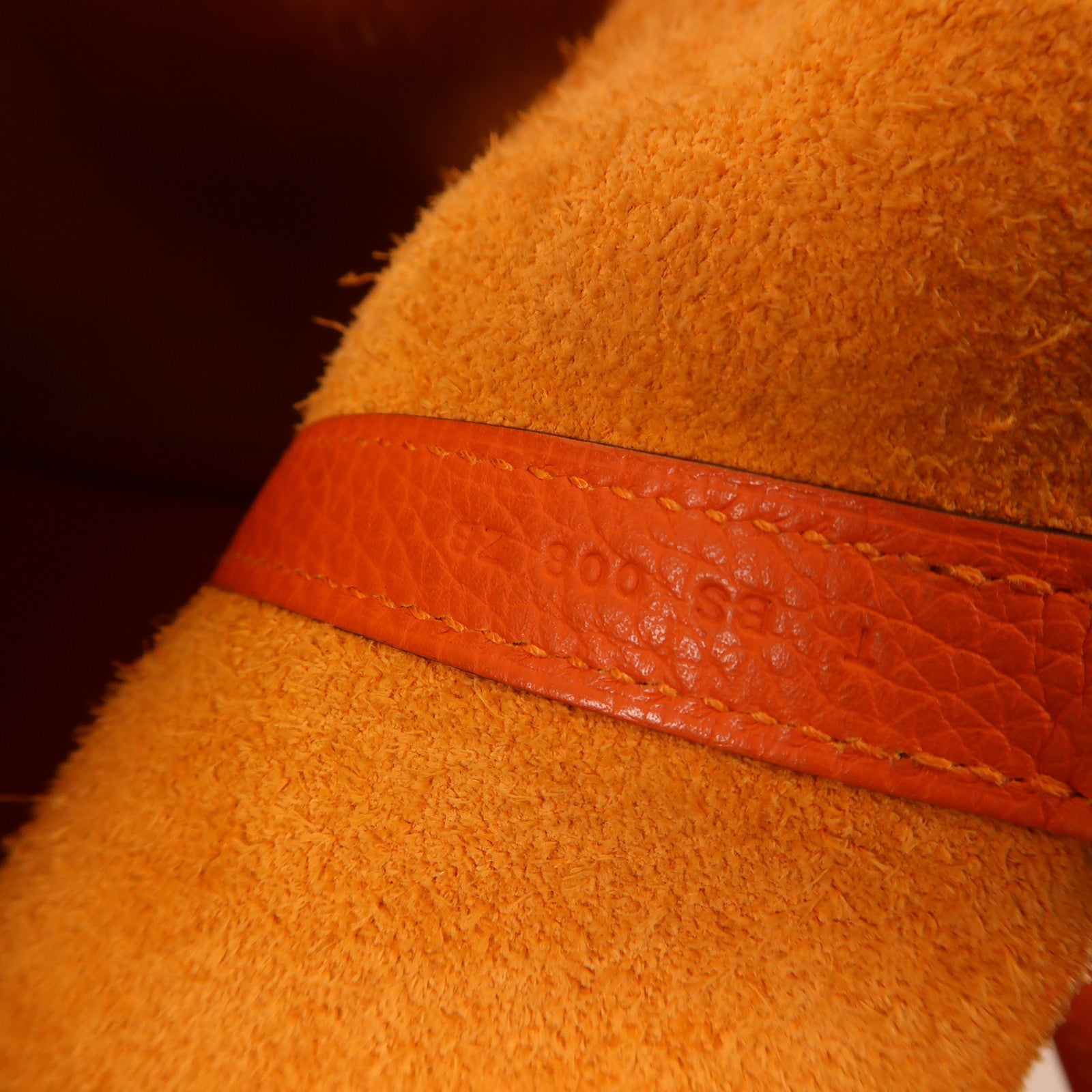 HERMES Clemence皮革Picotin PM銀扣手挽袋火橘色