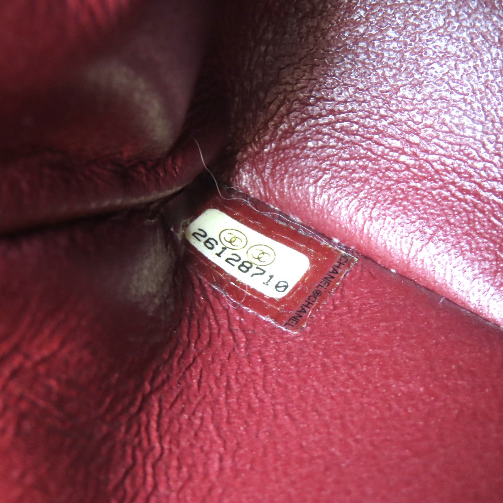 CHANEL 菱格羊毛Charms Mini Rectangular Flap金扣肩背袋深藍色