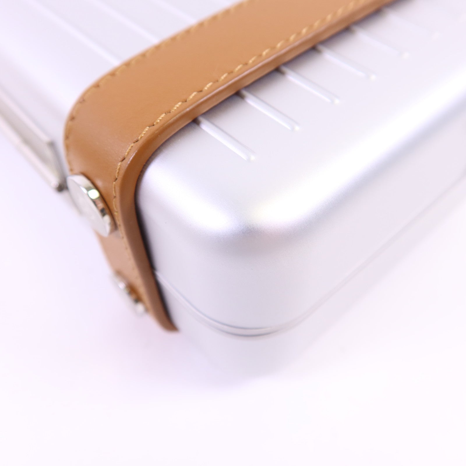 RIMOWA 鋁Personal Shoulder Bag銀扣肩背袋