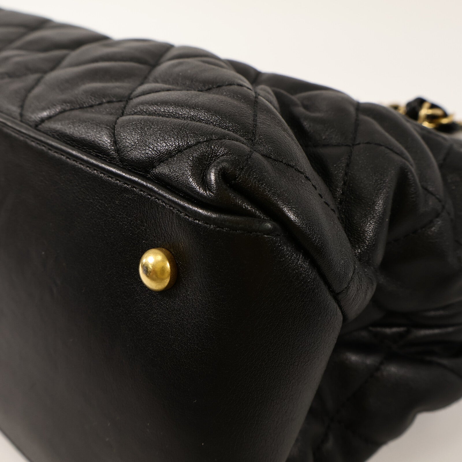 CHANEL 牛皮皮革Chain Shoulder Bag鏈帶肩背袋