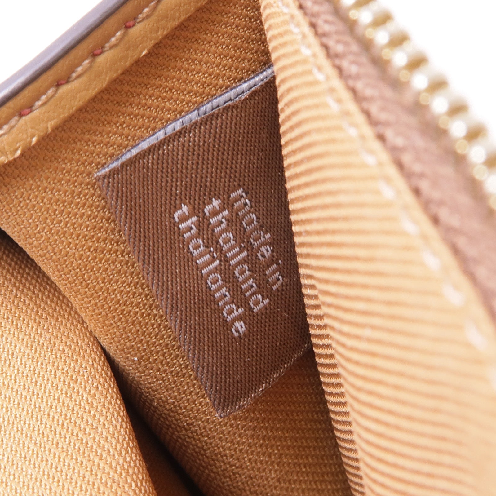 COACH 塗層帆布/皮革Card/Coin Case銀扣零錢包/卡片套