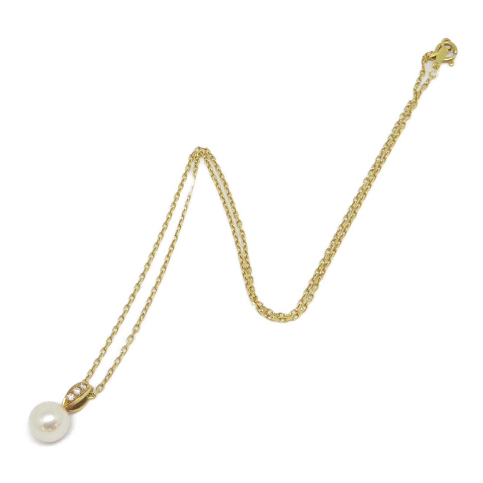 MIKIMOTO 18K黃金Pearl Necklace珍珠項鍊