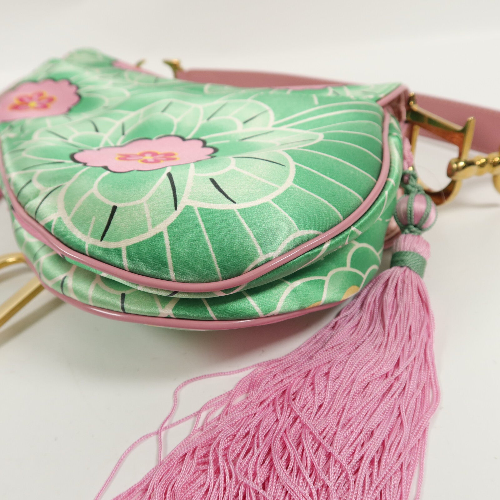 Dior Satin Saddle (Limited Edition)肩背袋