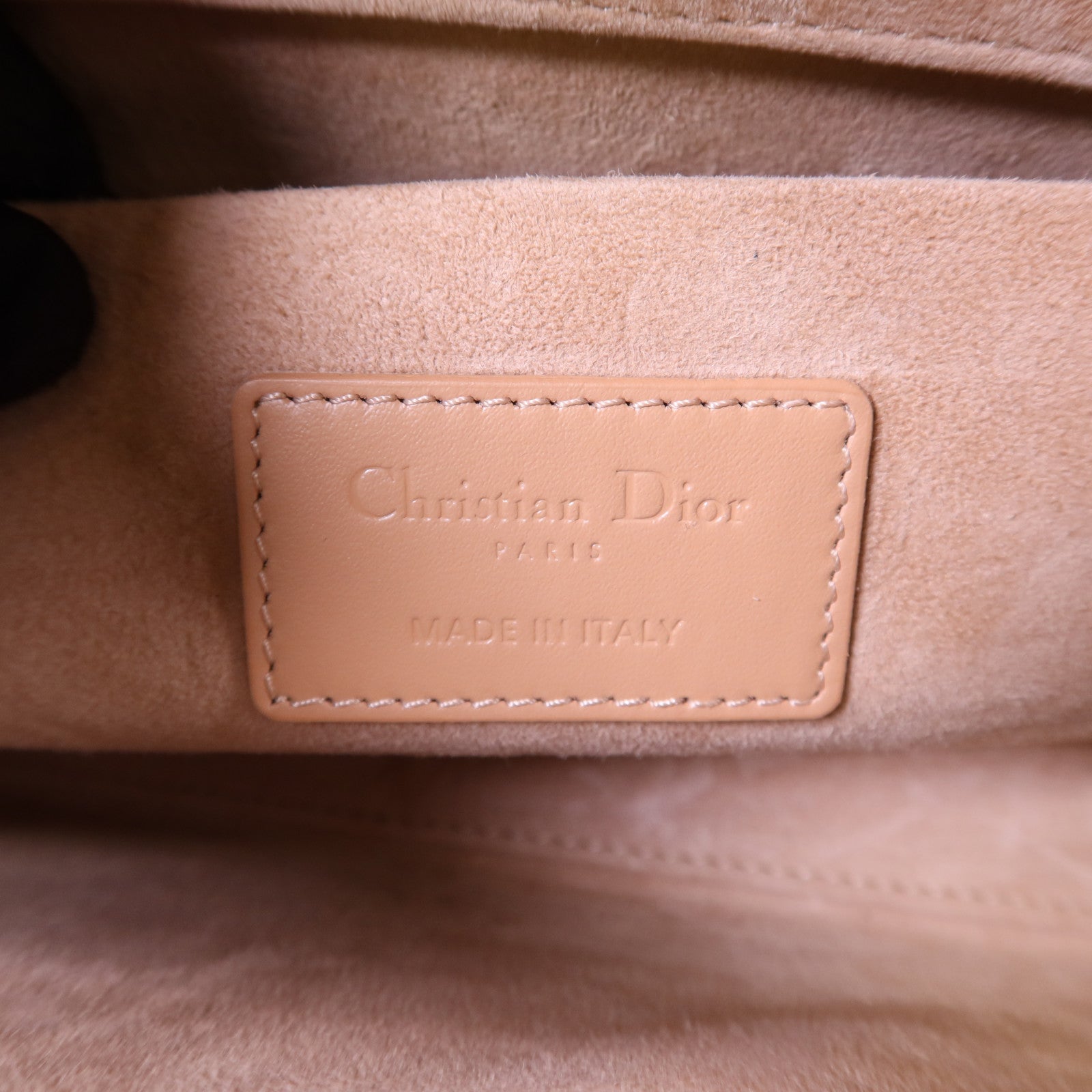 Dior 牛皮皮革Lady D-joy手挽肩背兩用袋