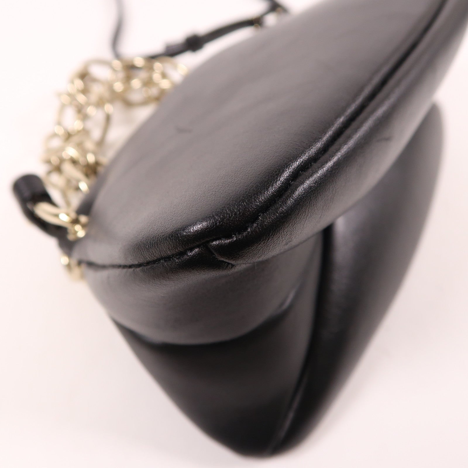 Chloe 【激減優惠】牛皮皮革2 Way Shoulder銀扣鏈帶手挽肩背兩用袋