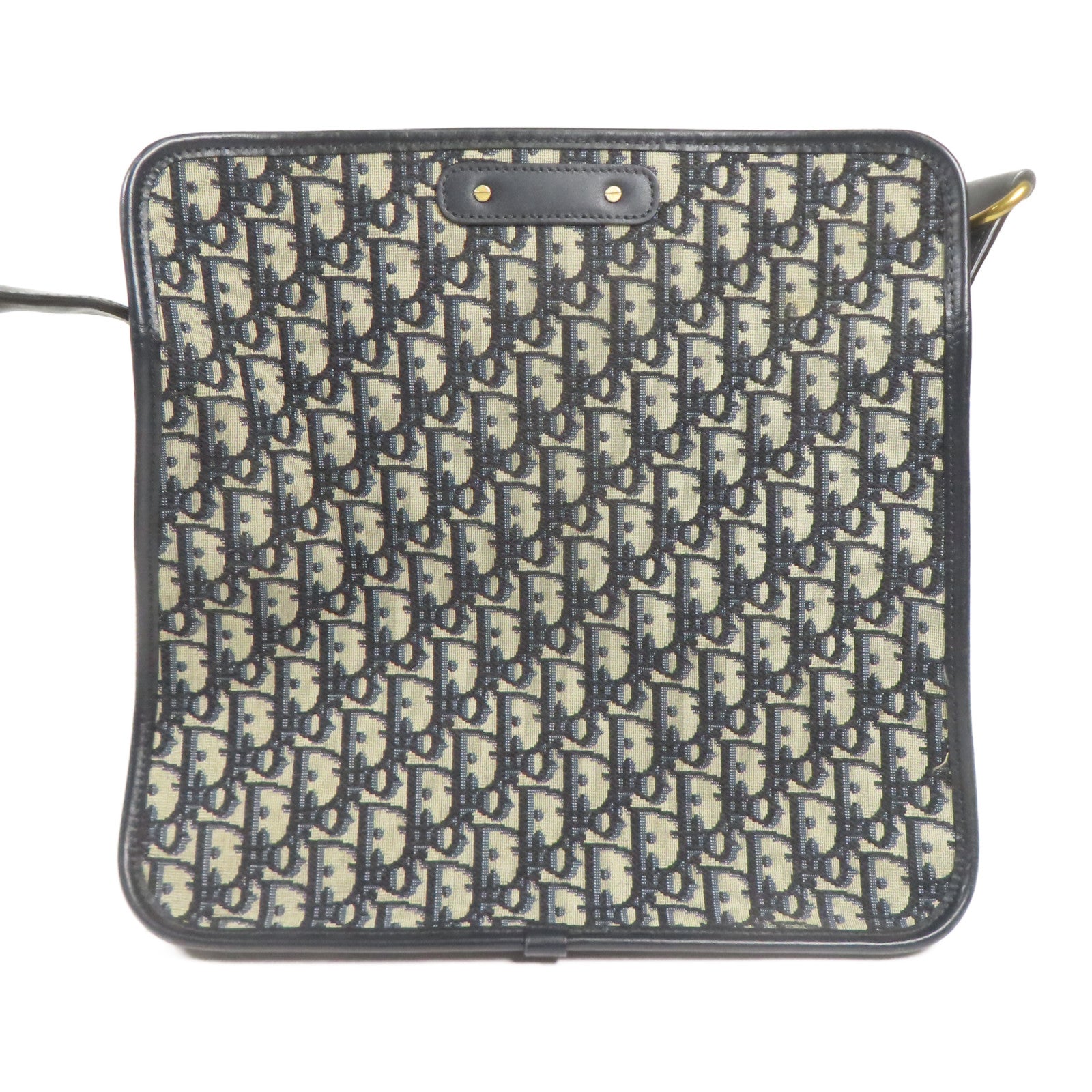 Dior 帆布Shoulder Bag金扣肩背袋