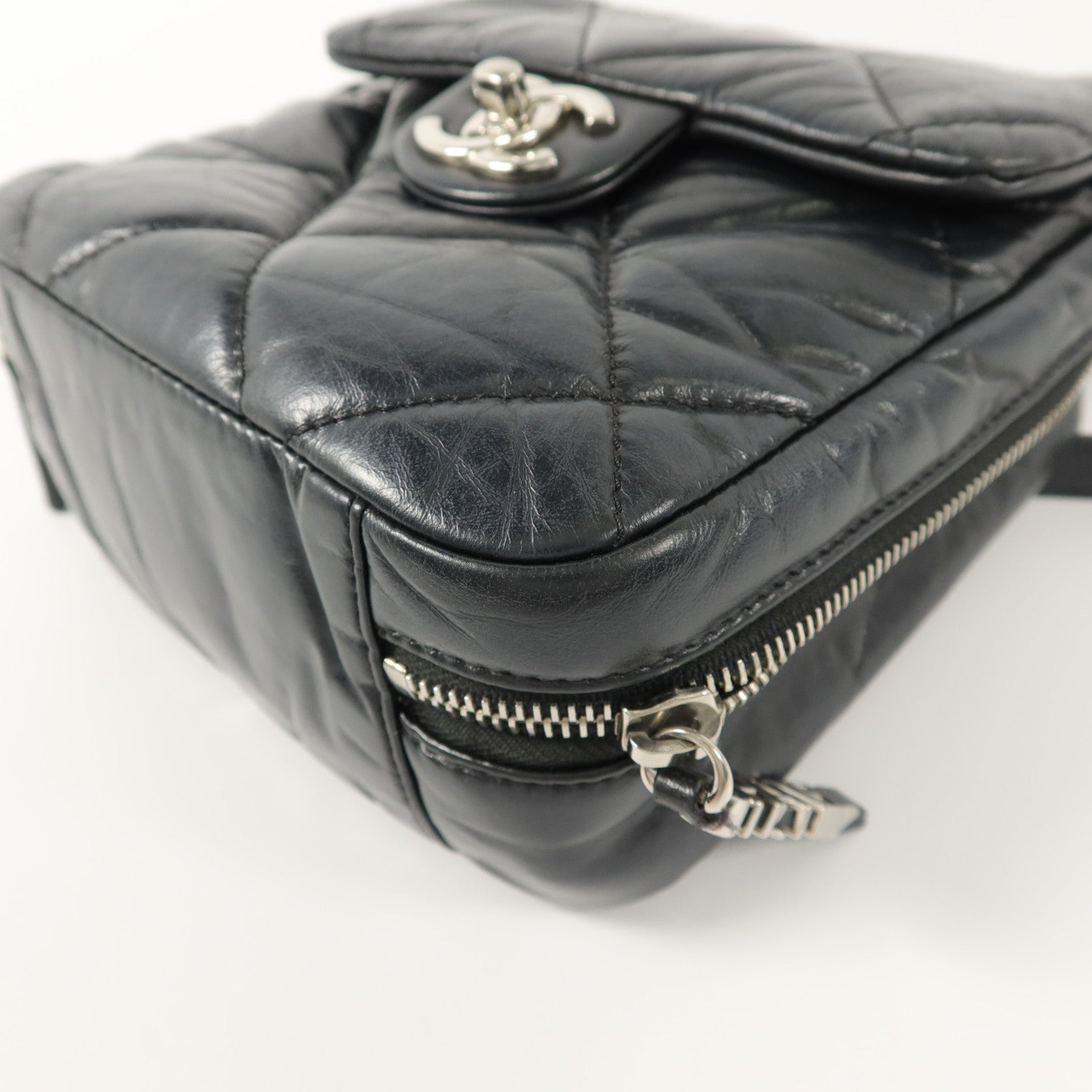 CHANEL 羊皮皮革Chain Shoulder鏈帶肩背袋