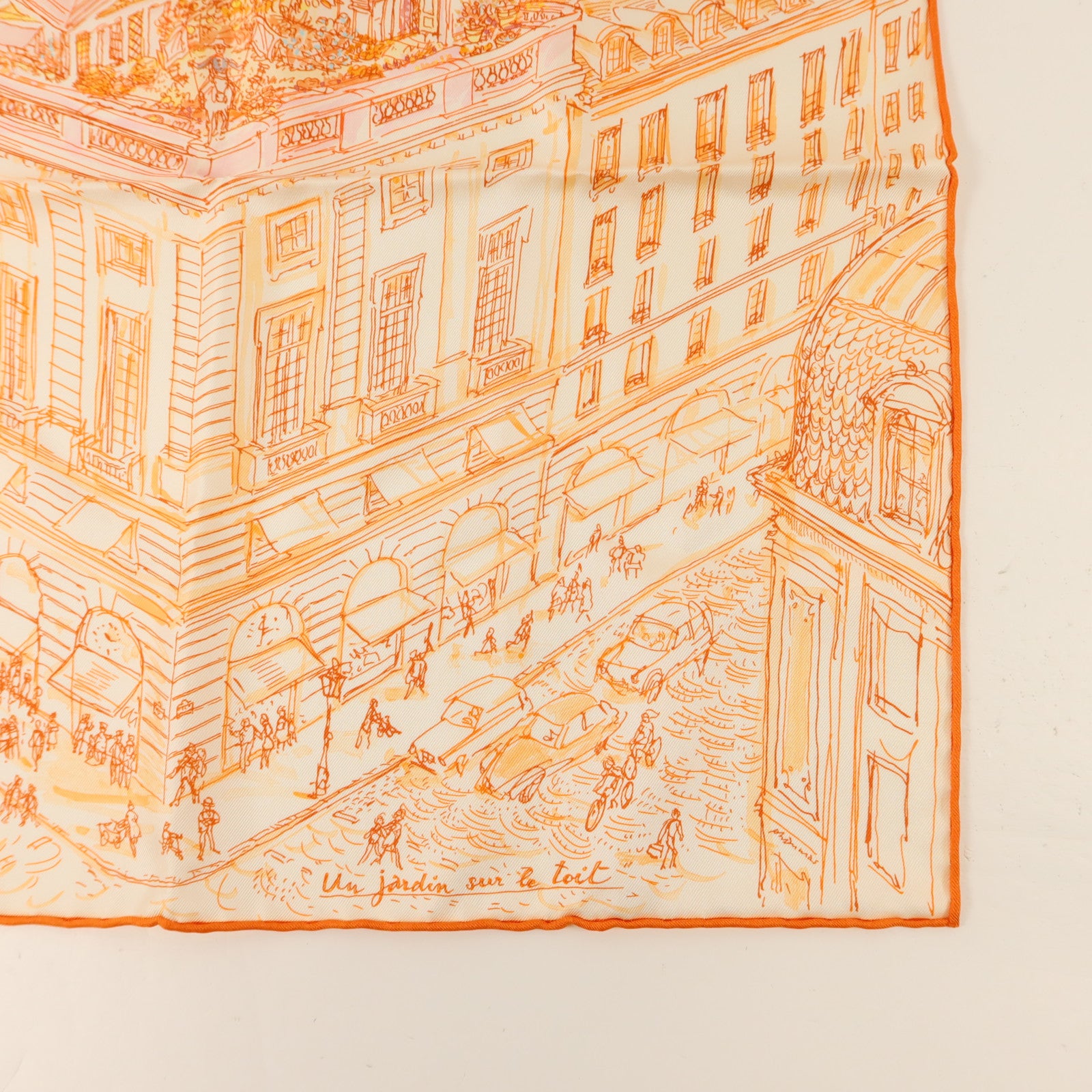 HERMES 絲質Scarf 40x40絲巾