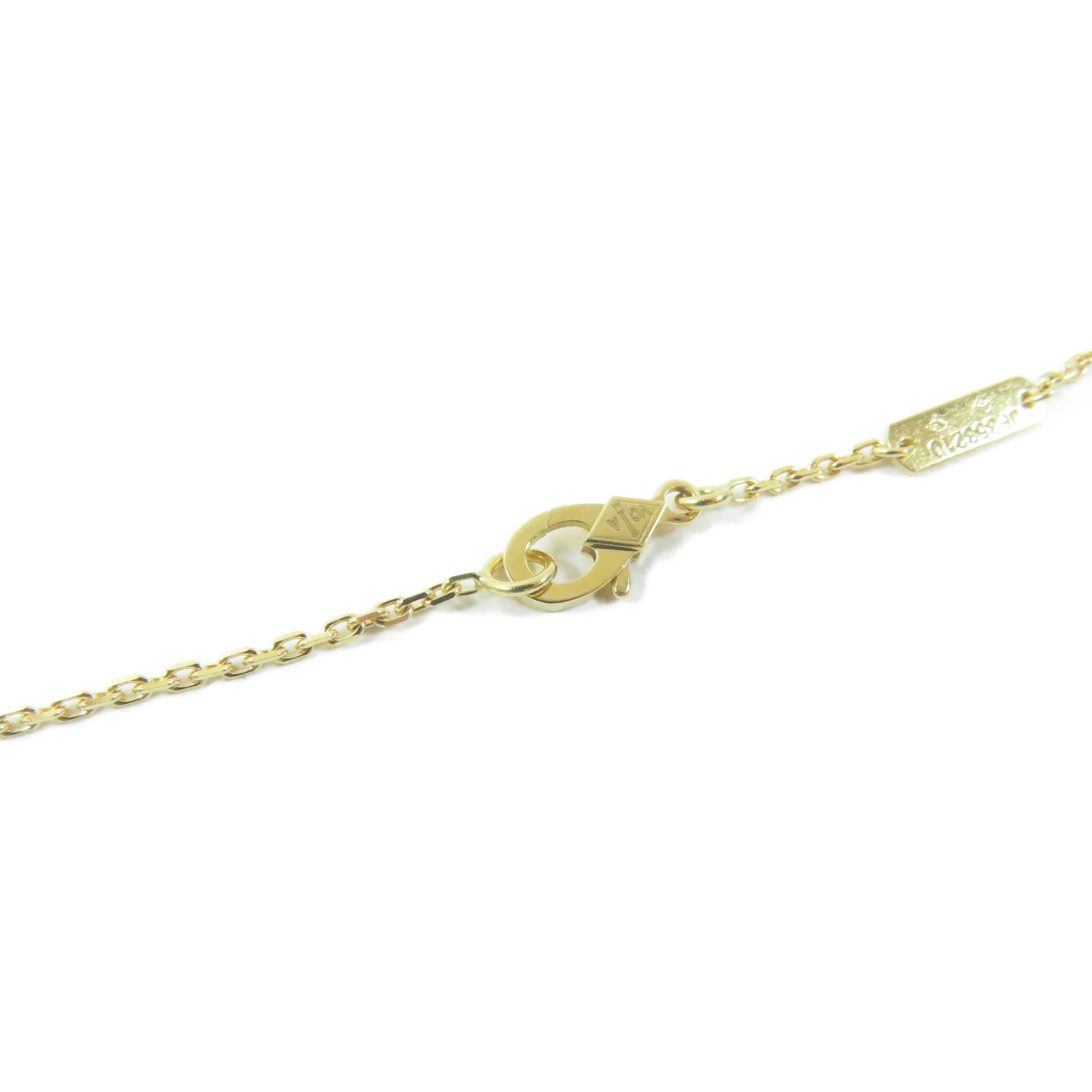 Van Cleef & Arpels 18K黃金Vintage Alhambra Pendant項鍊#42cm
