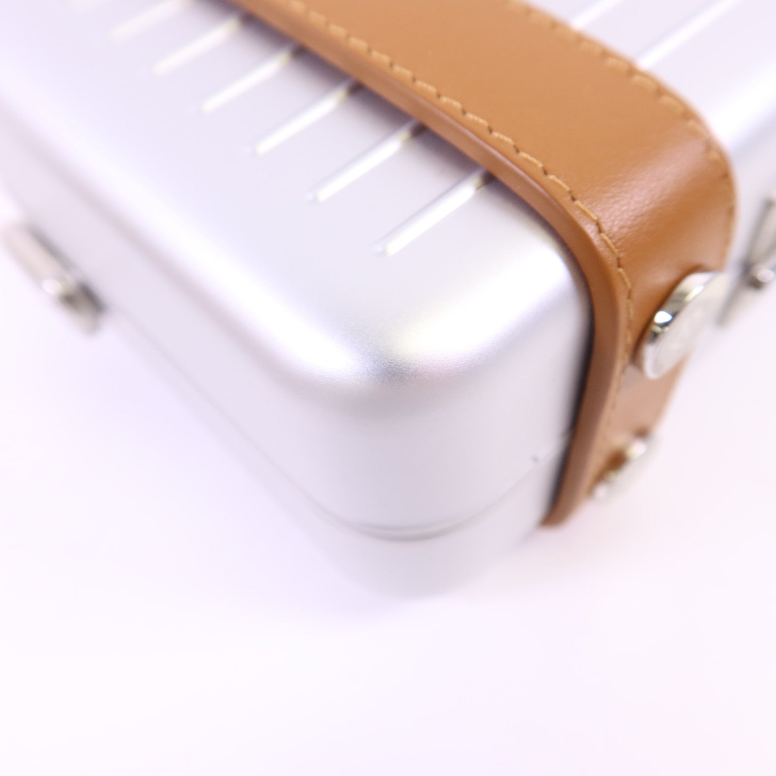 RIMOWA 鋁Personal Shoulder Bag銀扣肩背袋