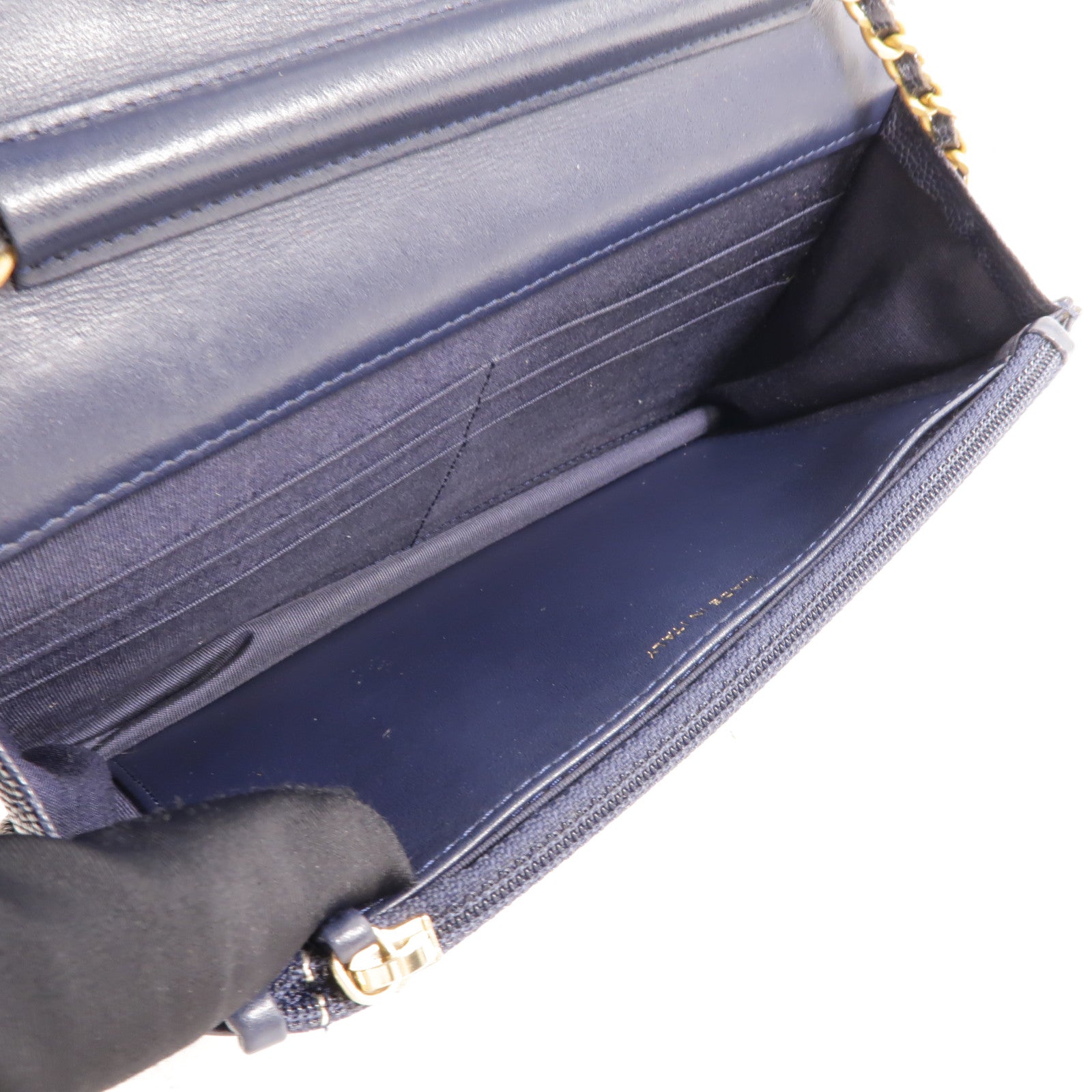 CHANEL 牛皮皮革Boy Chanel Wallet On Chain鏈帶肩背袋