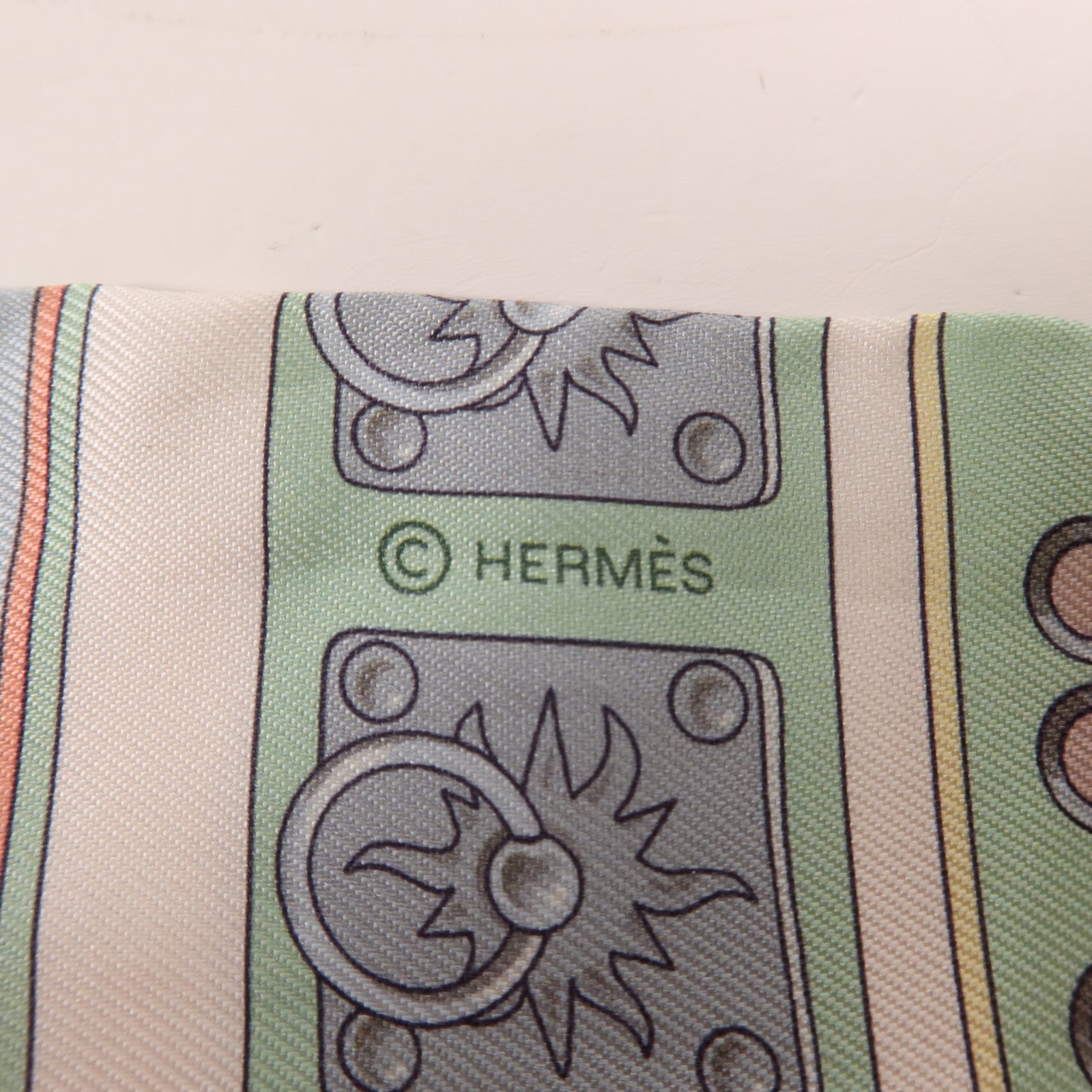 HERMES 絲質Twilly絲巾