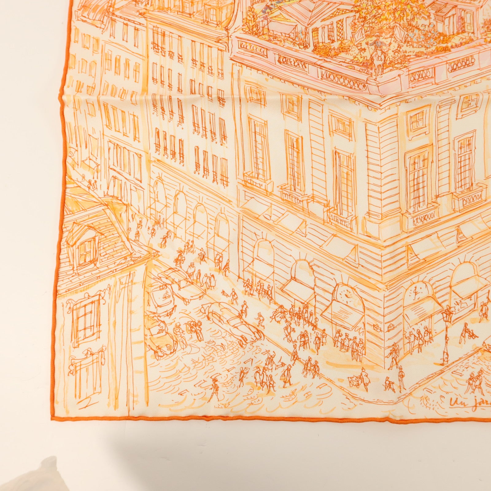 HERMES 絲質Scarf 40x40絲巾