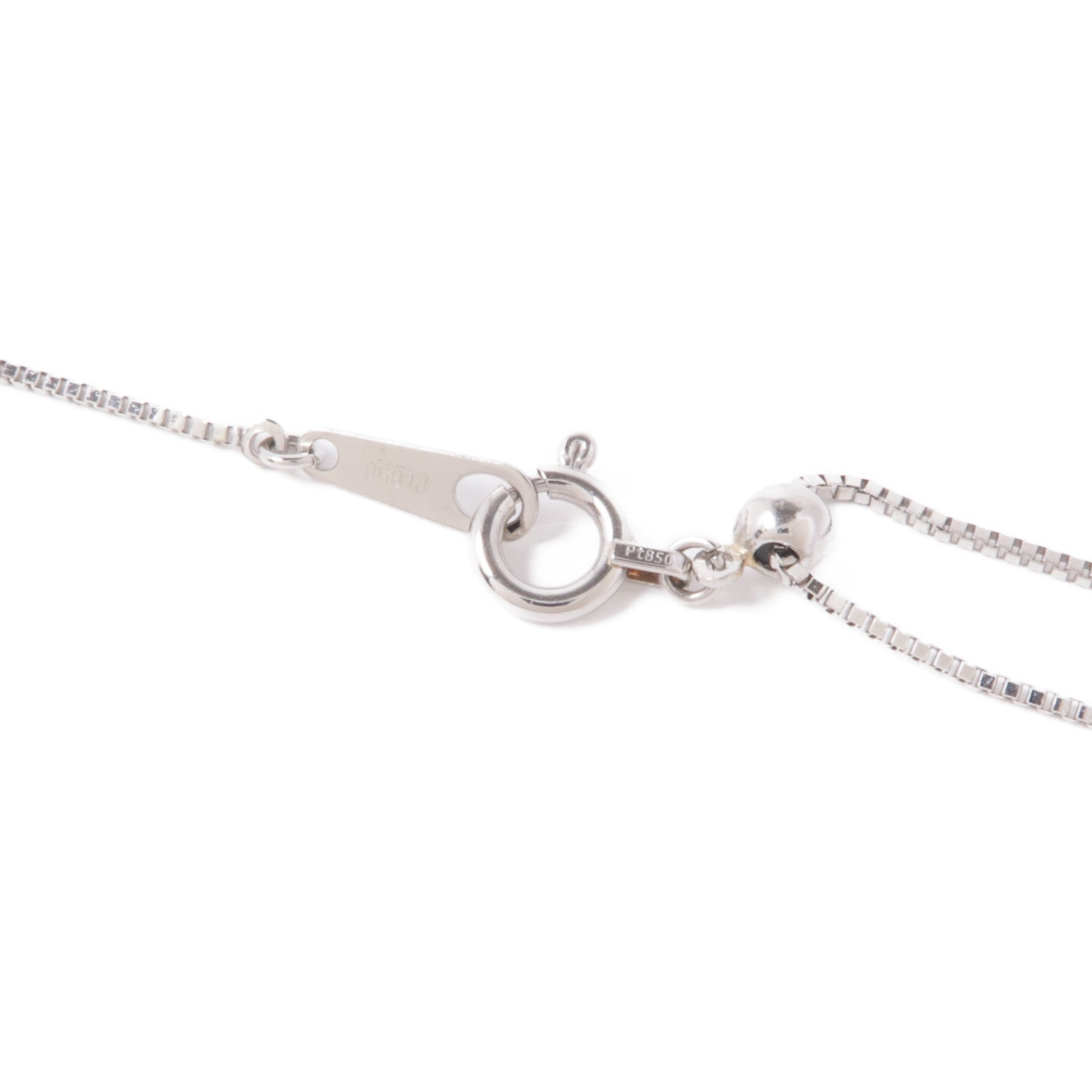 JEWELRY Ruby Diamond Necklace PT850 PT900 Platinum