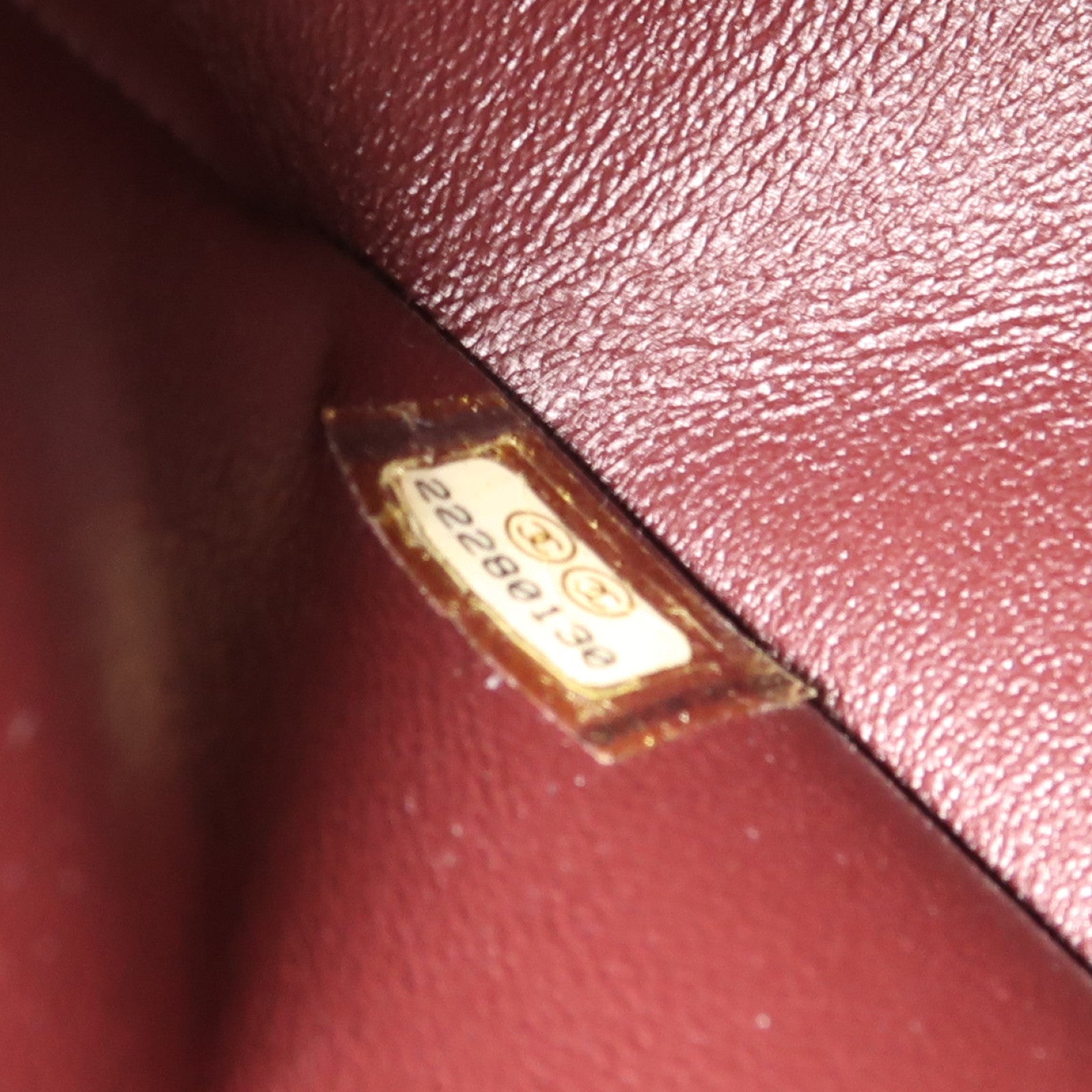 CHANEL 牛皮皮革Large Classic金扣鏈帶肩背袋