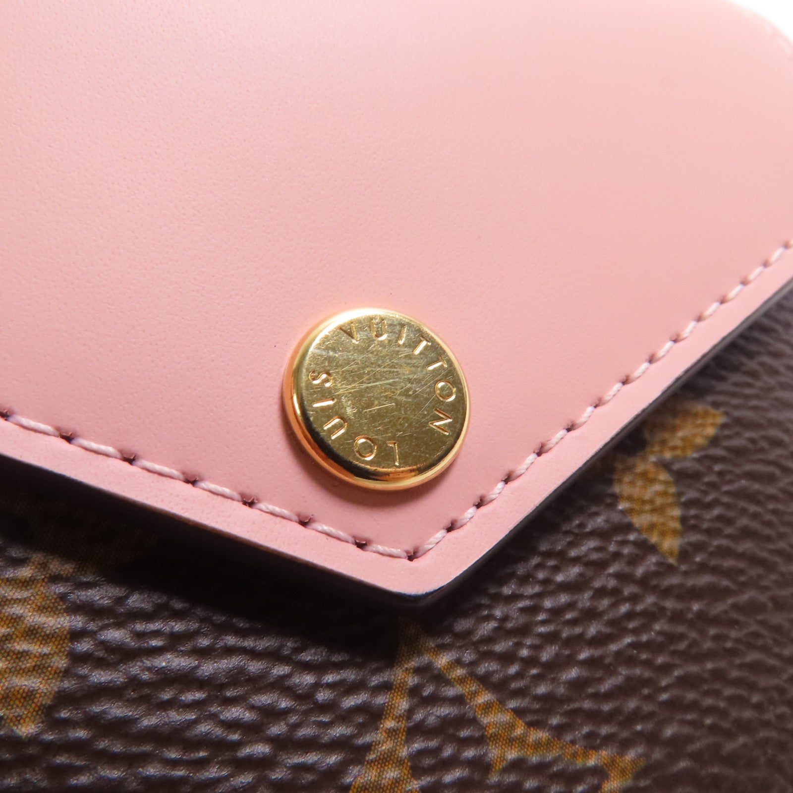LOUIS VUITTON Monogram Wallet金扣錢包
