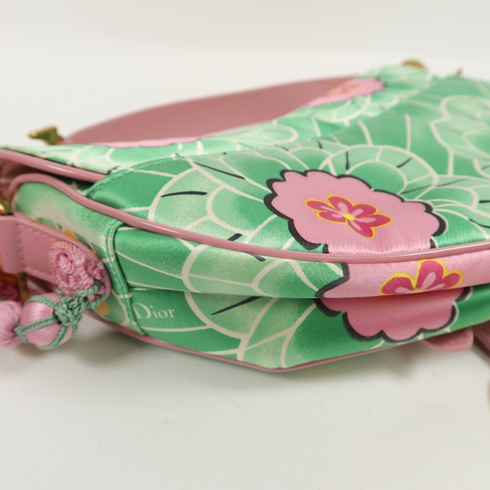 Dior Satin Saddle (Limited Edition)肩背袋