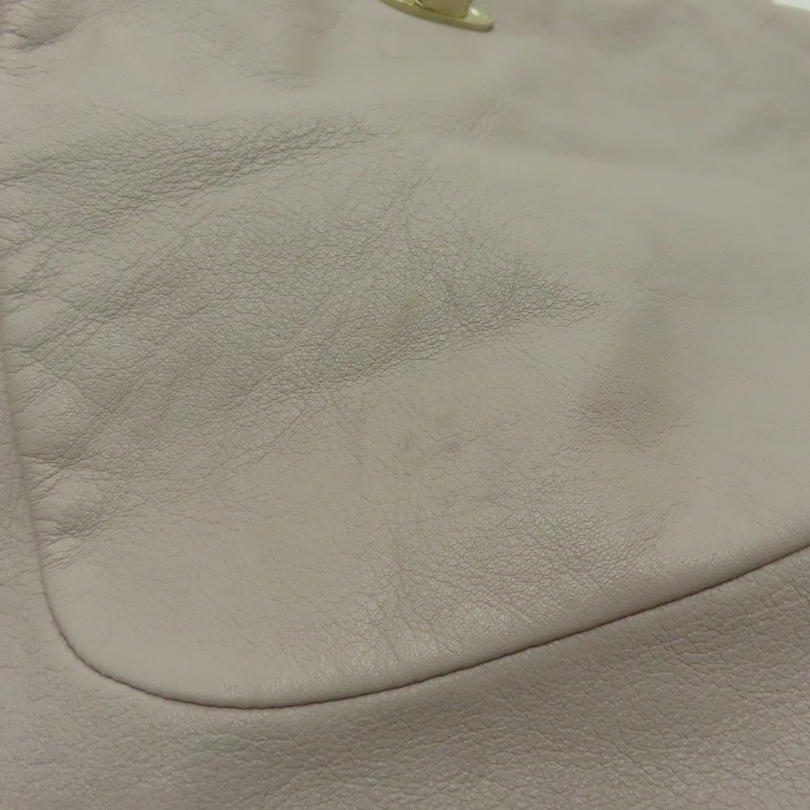 MARC BY MARC JACOBS 【激減優惠】牛皮皮革2 Way Bag金扣手挽肩背兩用袋灰色