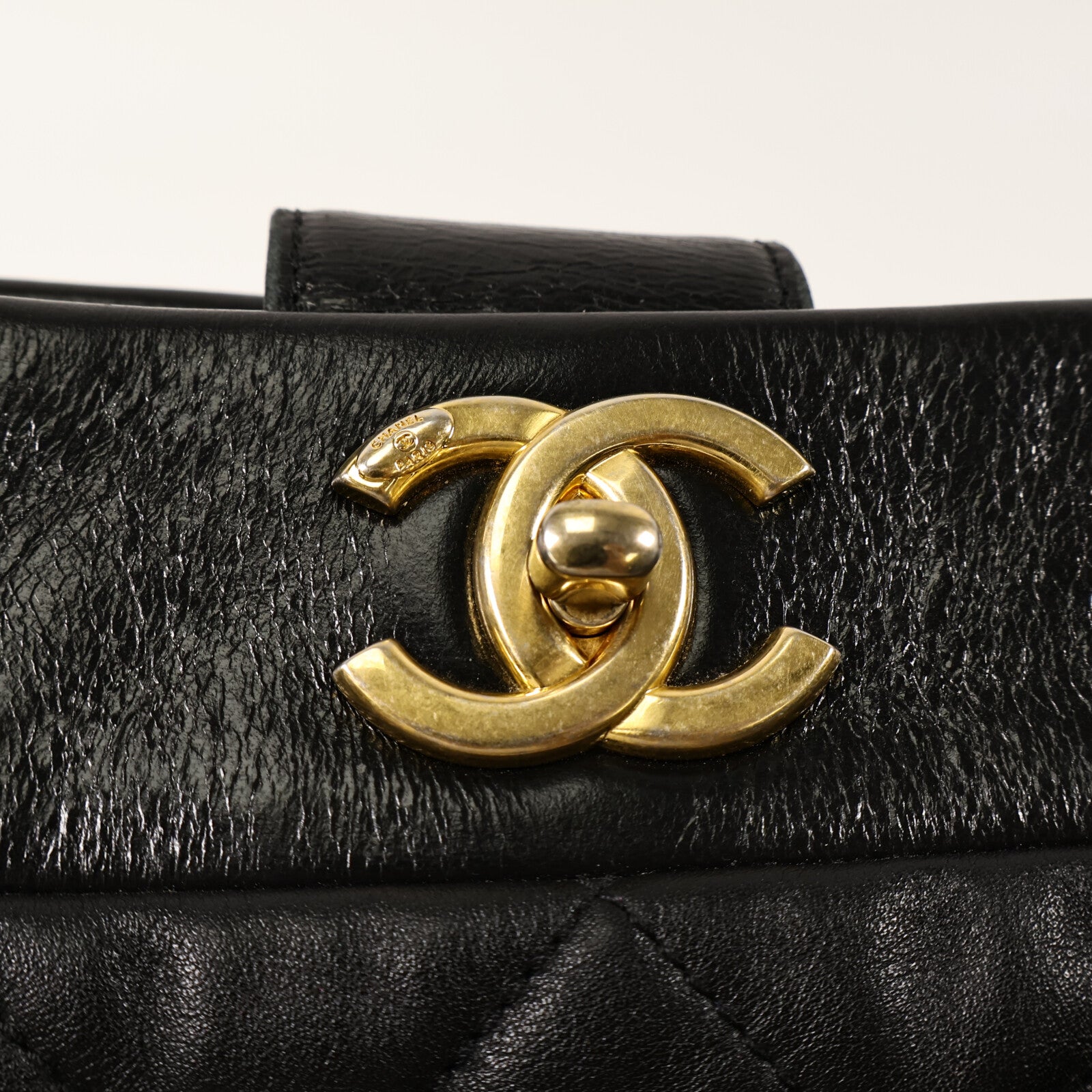 CHANEL 牛皮皮革Chain Shoulder Bag鏈帶肩背袋