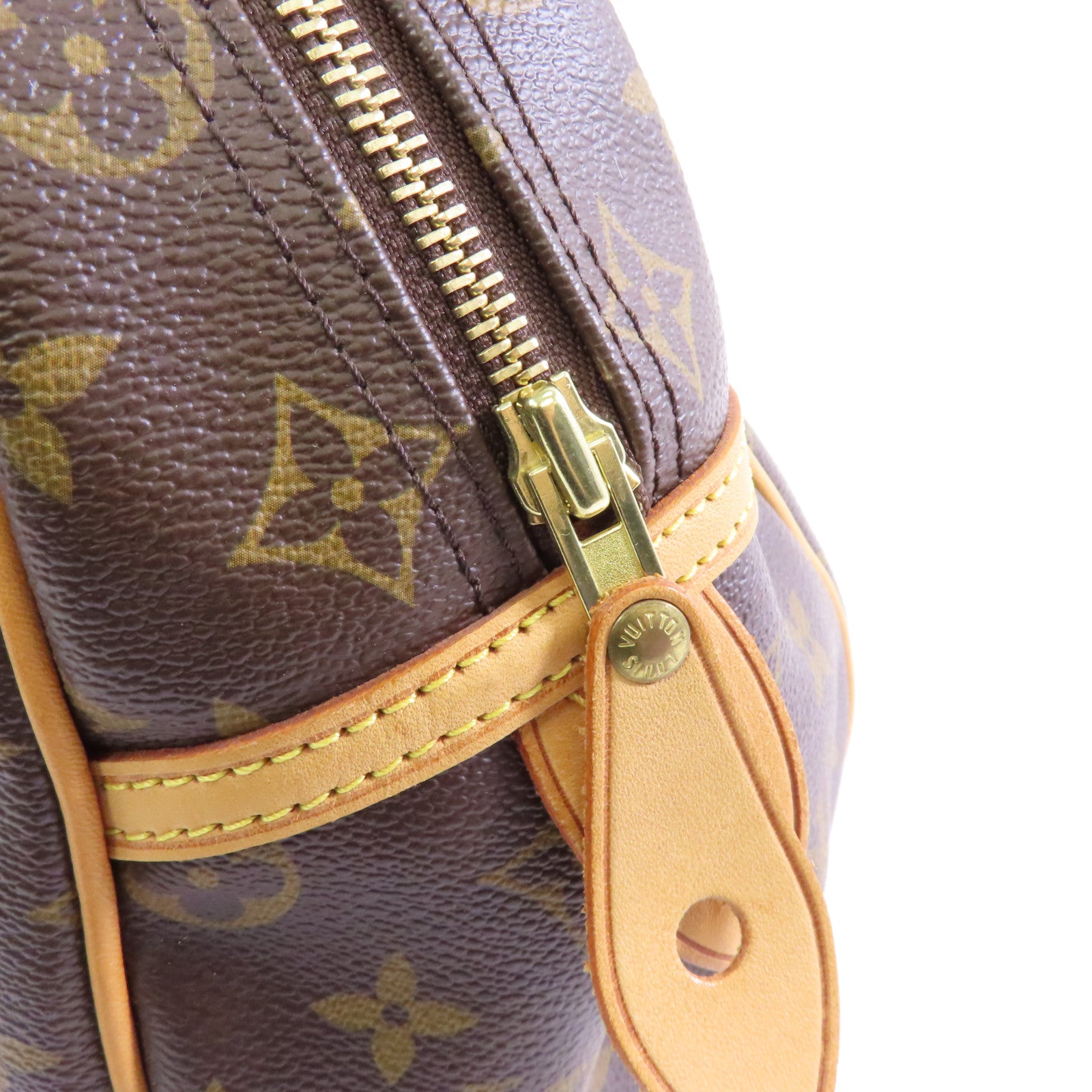 LOUIS VUITTON 【激減優惠】Monogram Montorgueil PM金扣肩背袋棕色