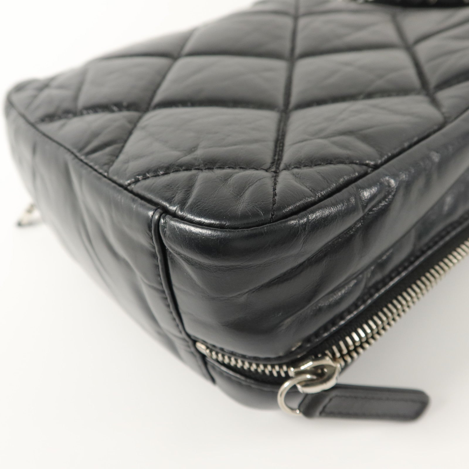 CHANEL 羊皮皮革Chain Shoulder鏈帶肩背袋