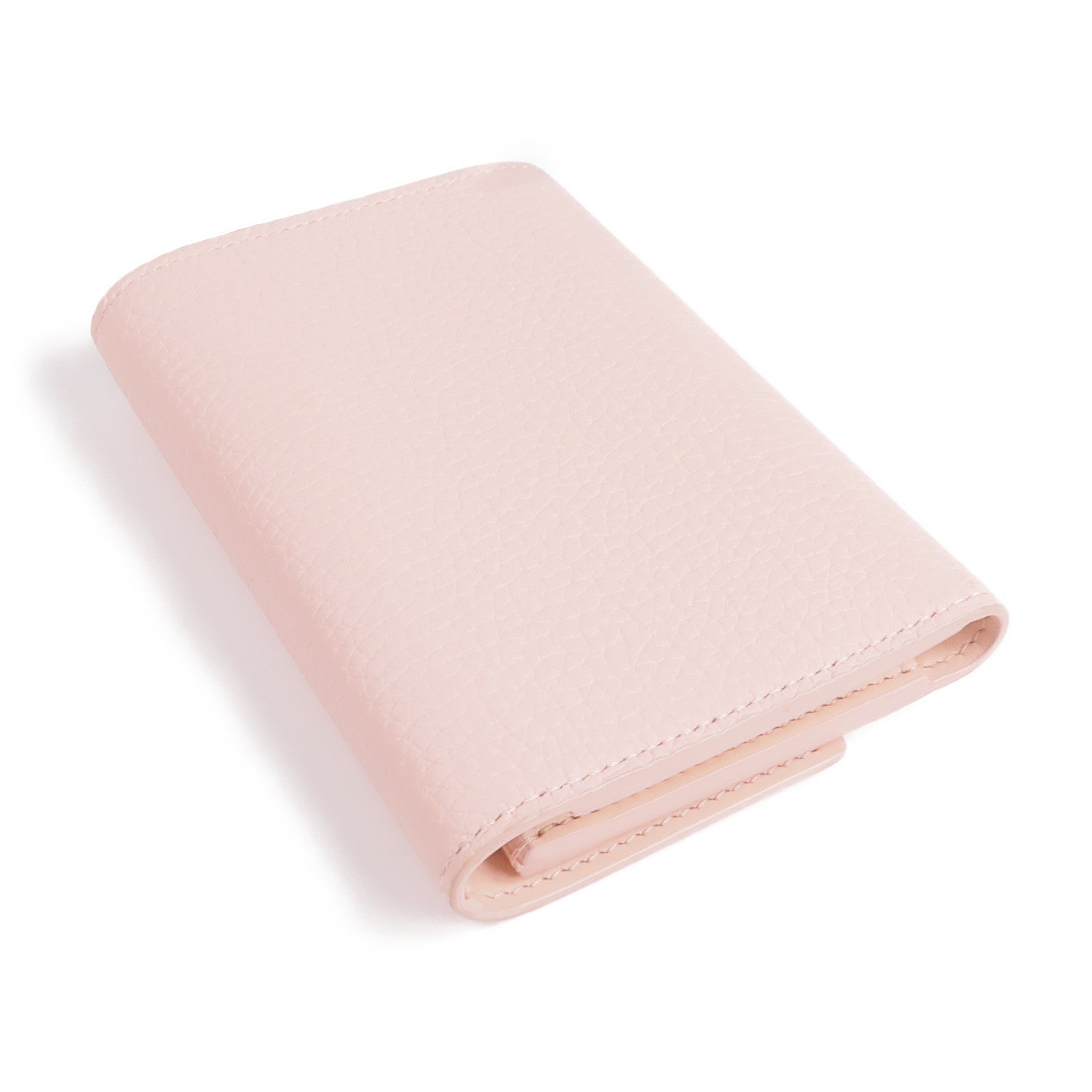 LOUIS VUITTON Taurillon皮革Capucines Compact Wallet金扣錢包