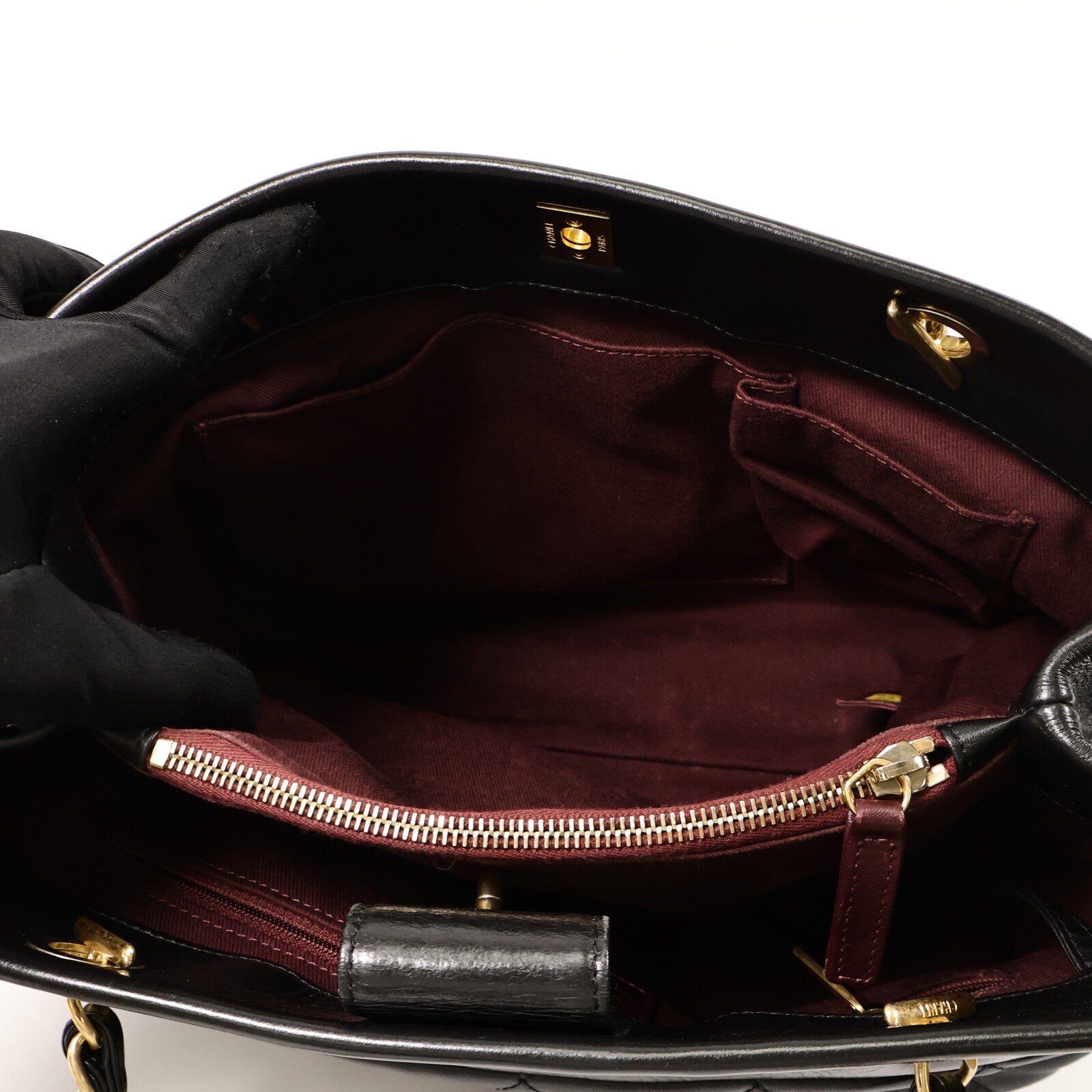CHANEL 牛皮皮革Chain Shoulder Bag鏈帶肩背袋
