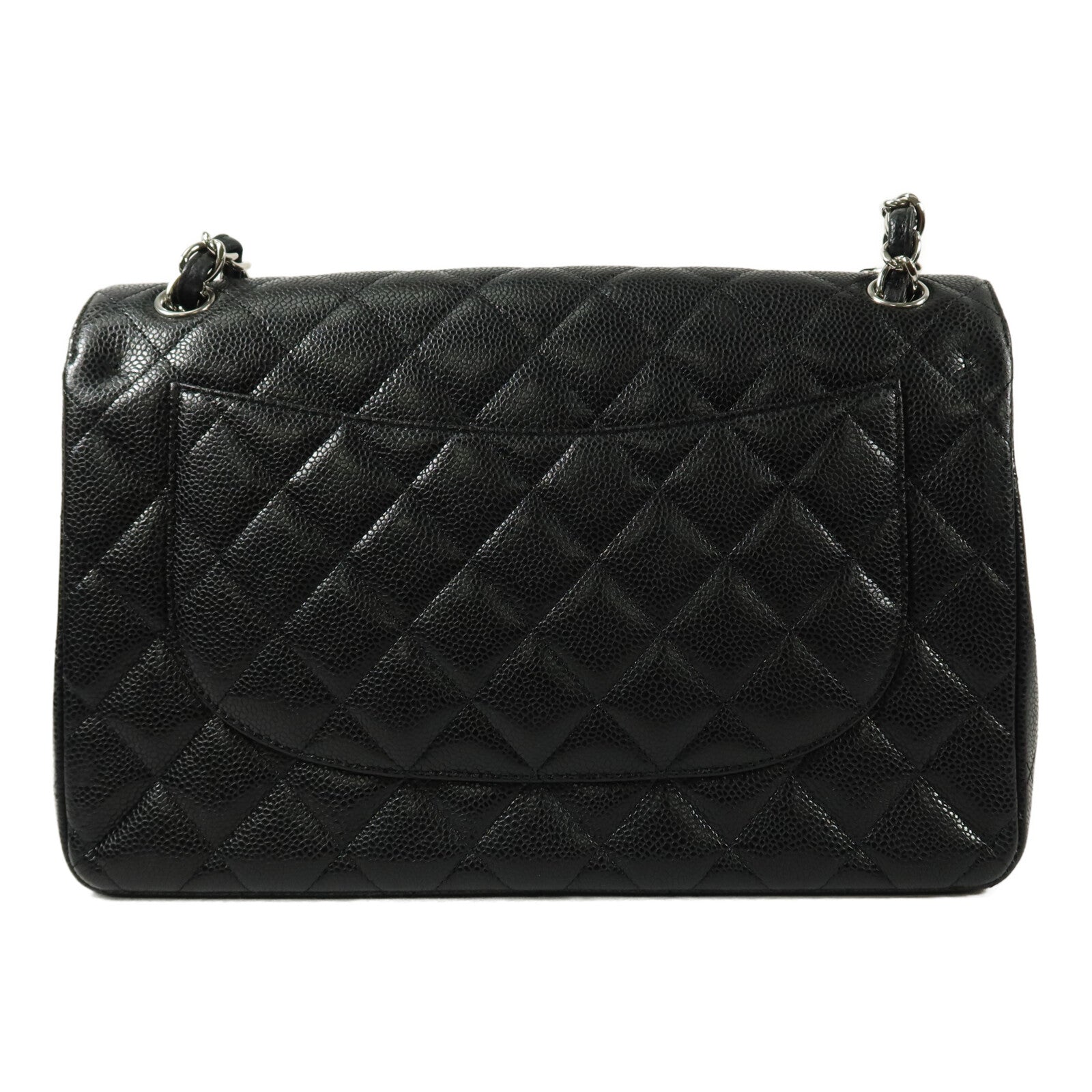 CHANEL 牛皮皮革Large Classic鏈帶肩背袋