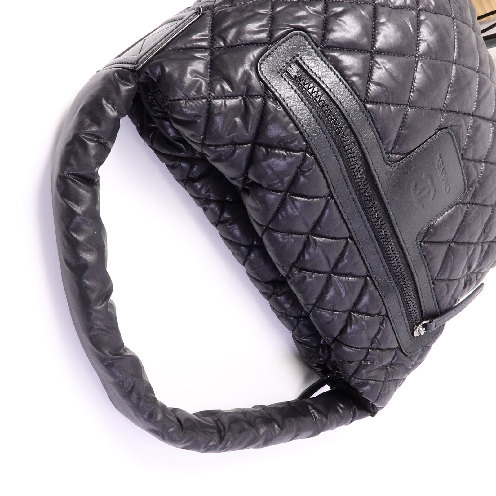 CHANEL 尼龍Coco Cocoon手挽袋