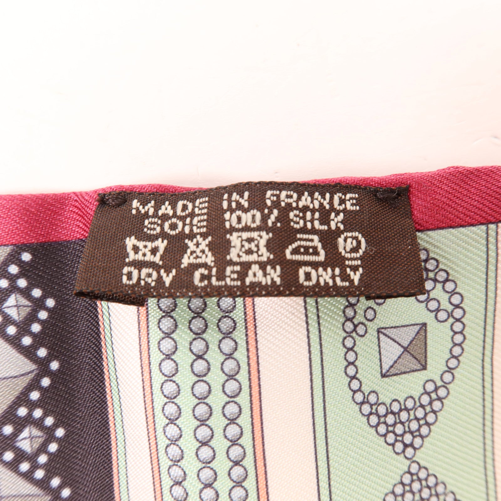 HERMES 絲質Twilly絲巾