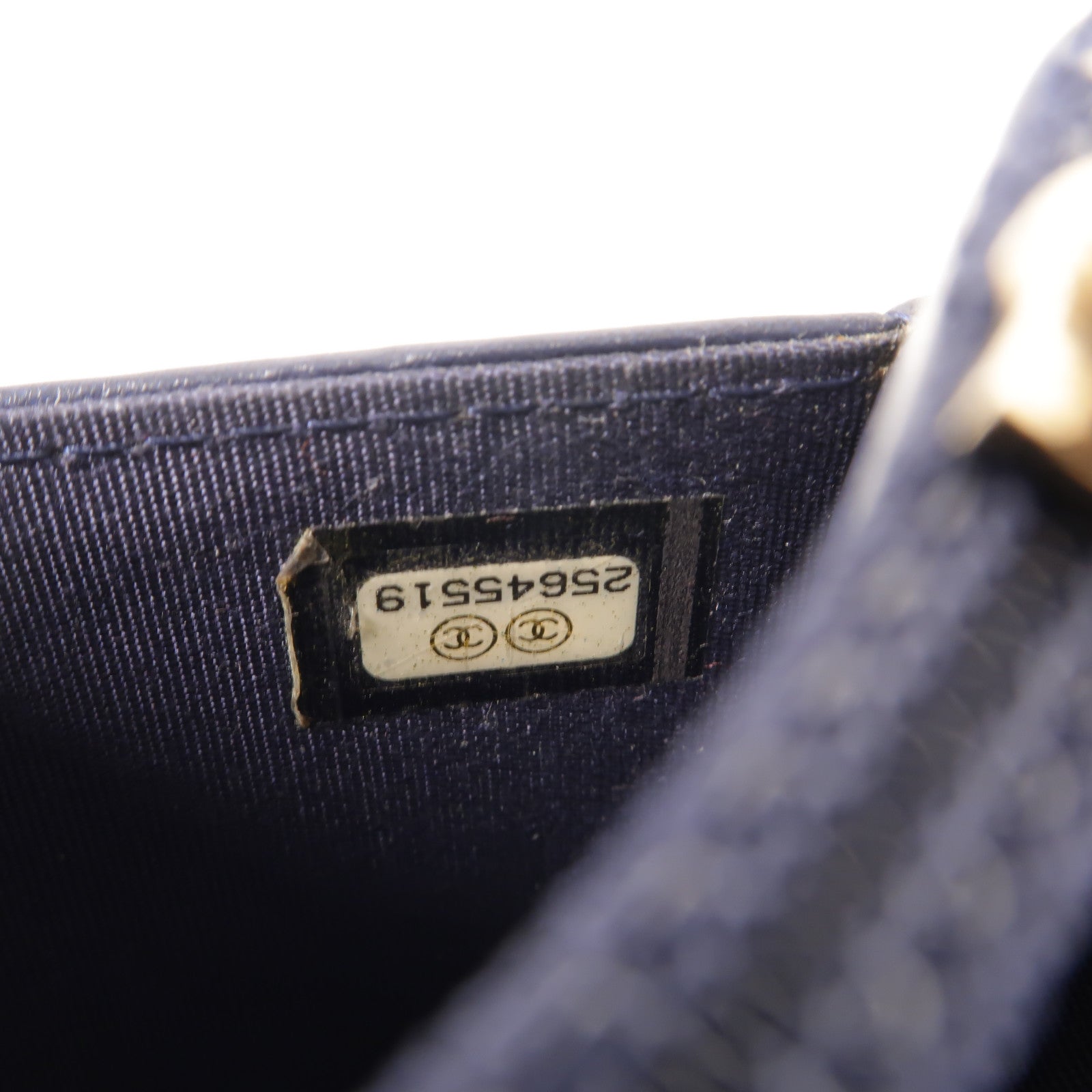 CHANEL 牛皮皮革Boy Chanel Wallet On Chain鏈帶肩背袋